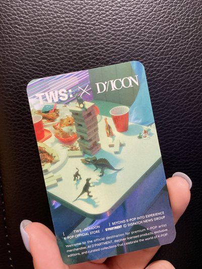 DICON 快閃店 隨機卡 自拍