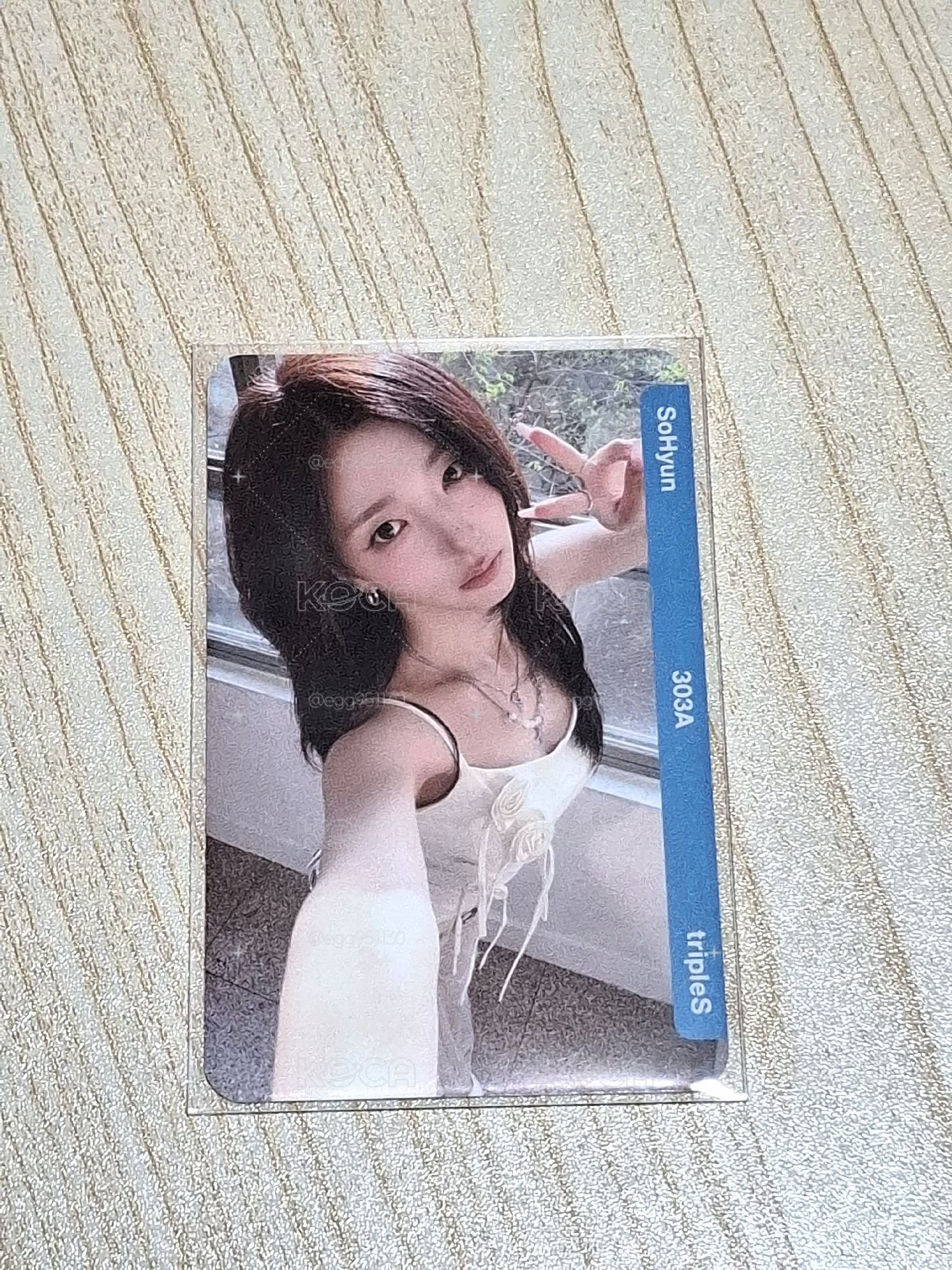 tripleS Sohyun｜love&pop cc303純實體