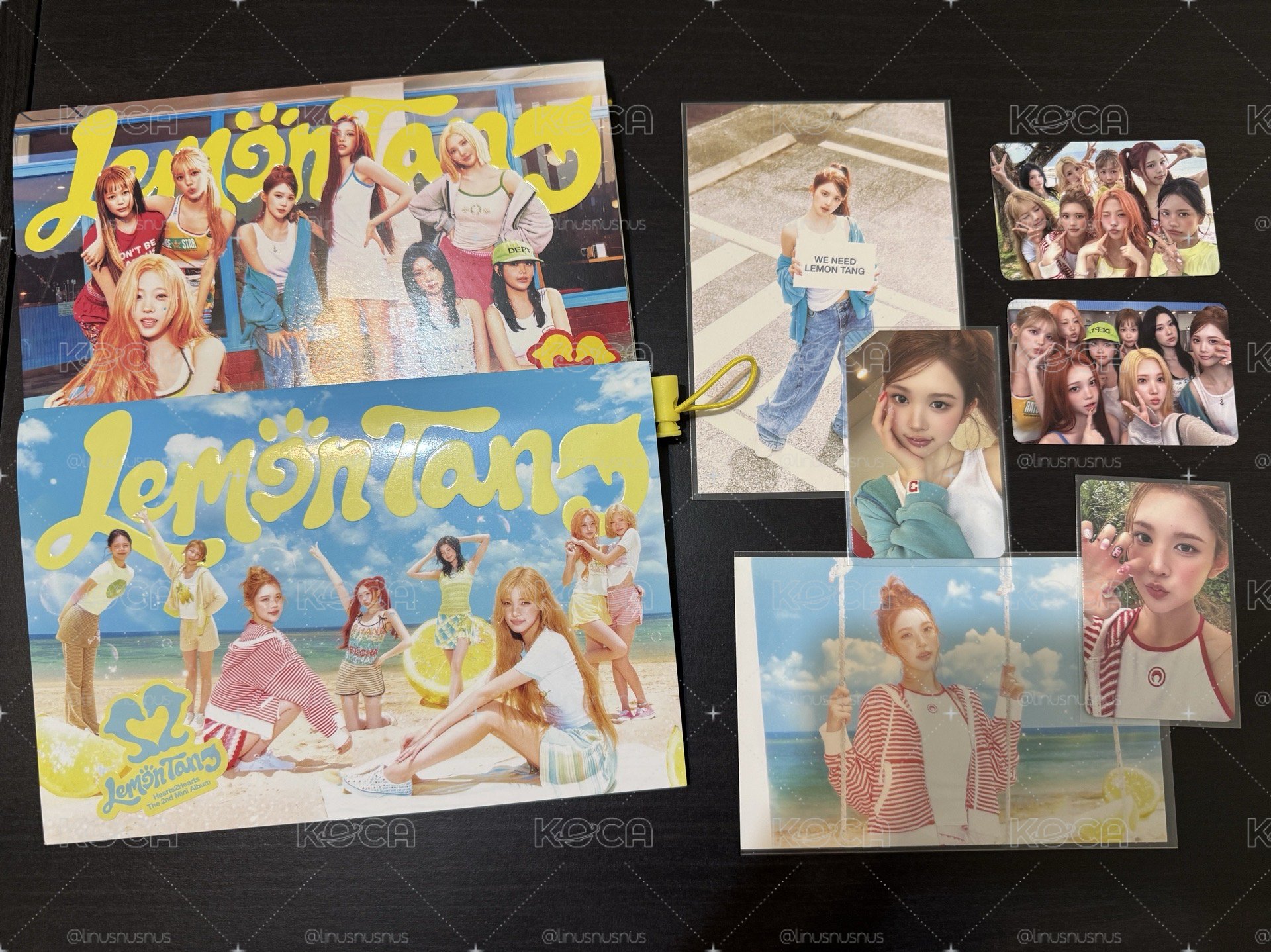 Hearts2Hearts 迷二PB專 Lemon Beach ver. Lemon Sun ver. A-NA