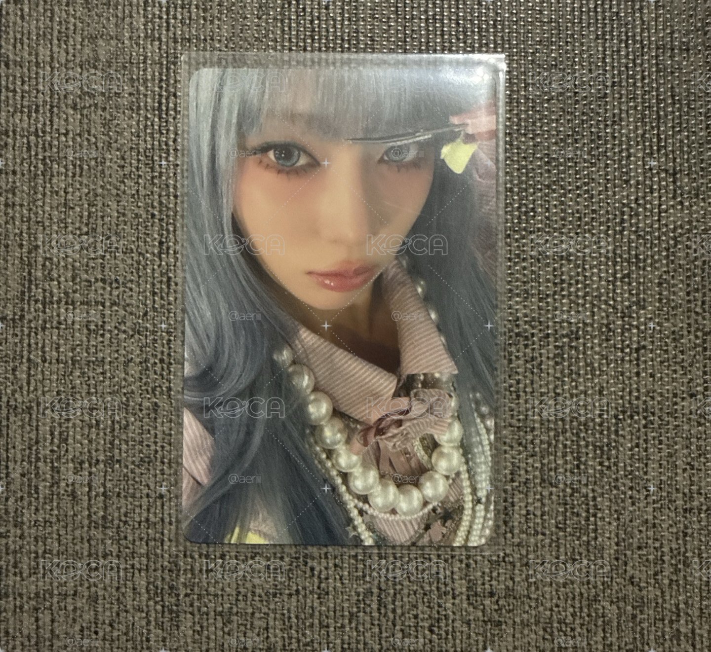 aespa 藍髮華納冬