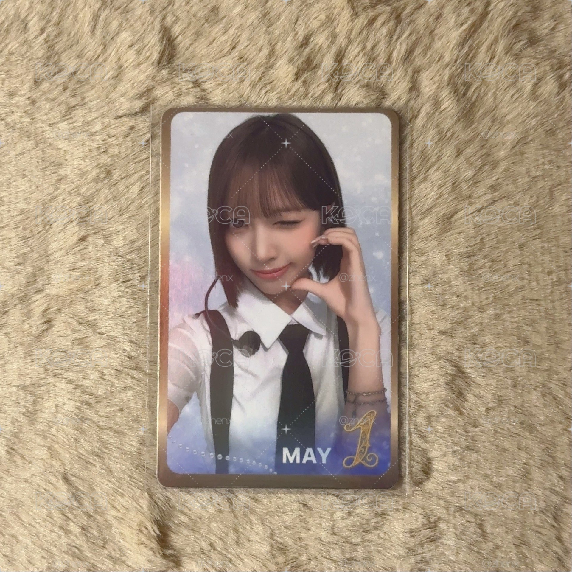 MAY higher 一位特典卡🤍