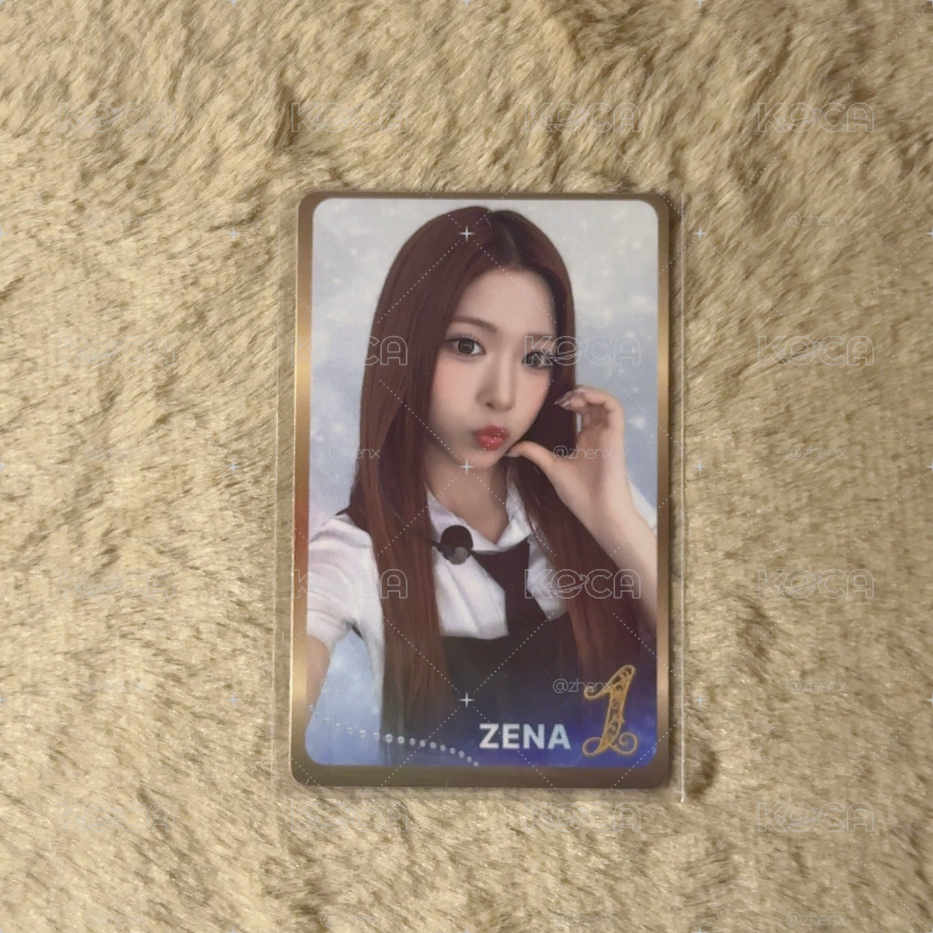 ZENA higher 一位特典卡🤍