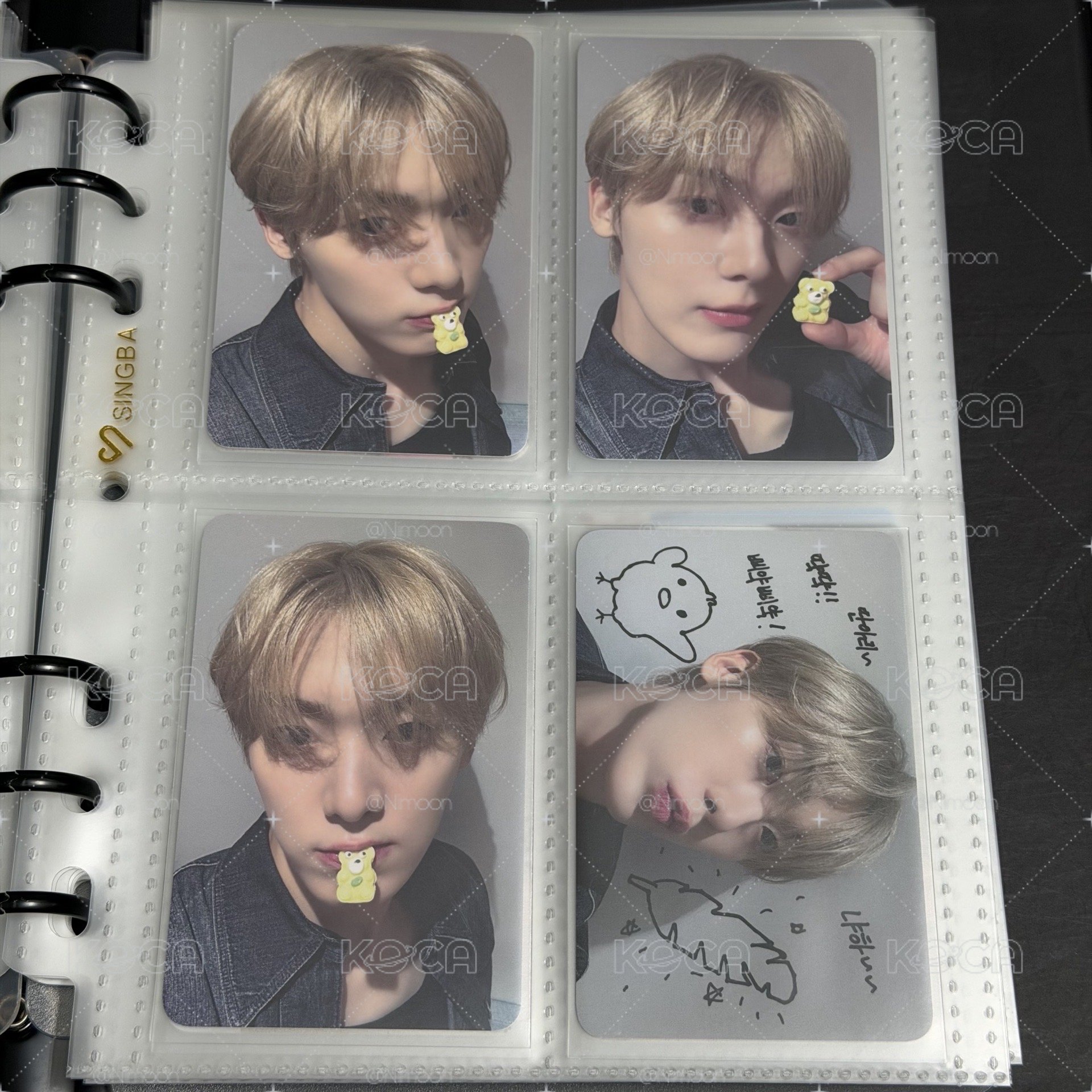 ASTRO 尹產賀 SANHA 特典卡