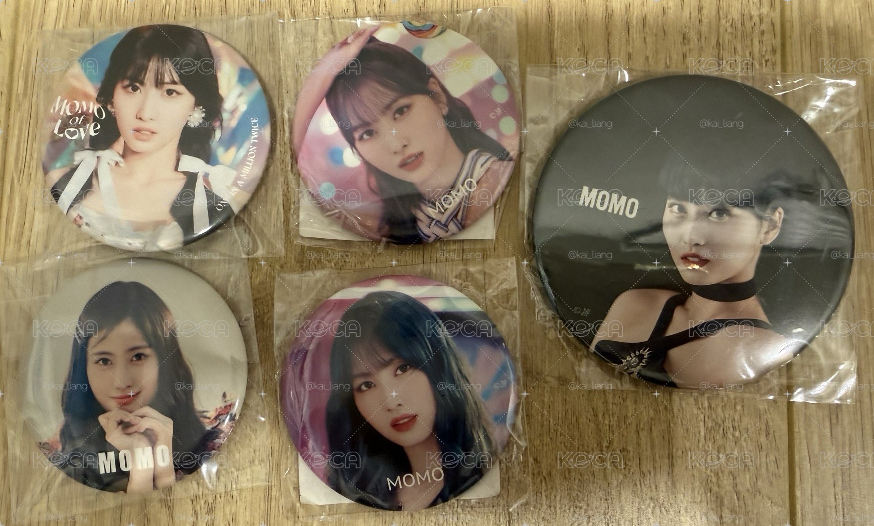 twice Momo徽章 5個