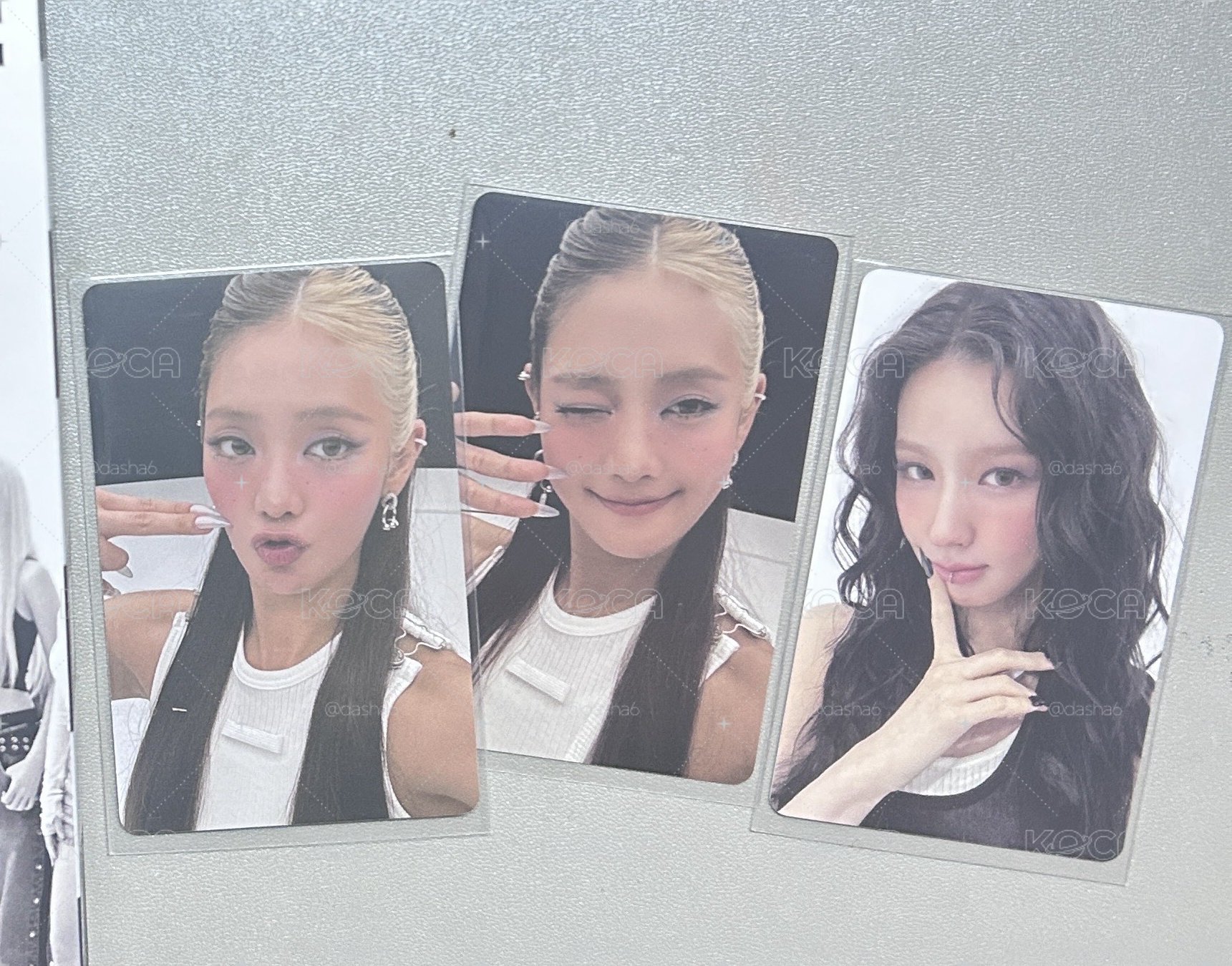 idle美版專輯小卡 三張不拆