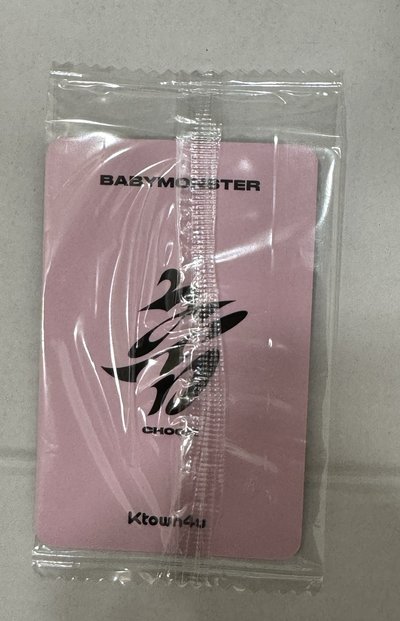 未拆原包裝不用多帶 ASA 춤 (CHOOM) k4 2.0 預售C Ver. 特典卡 