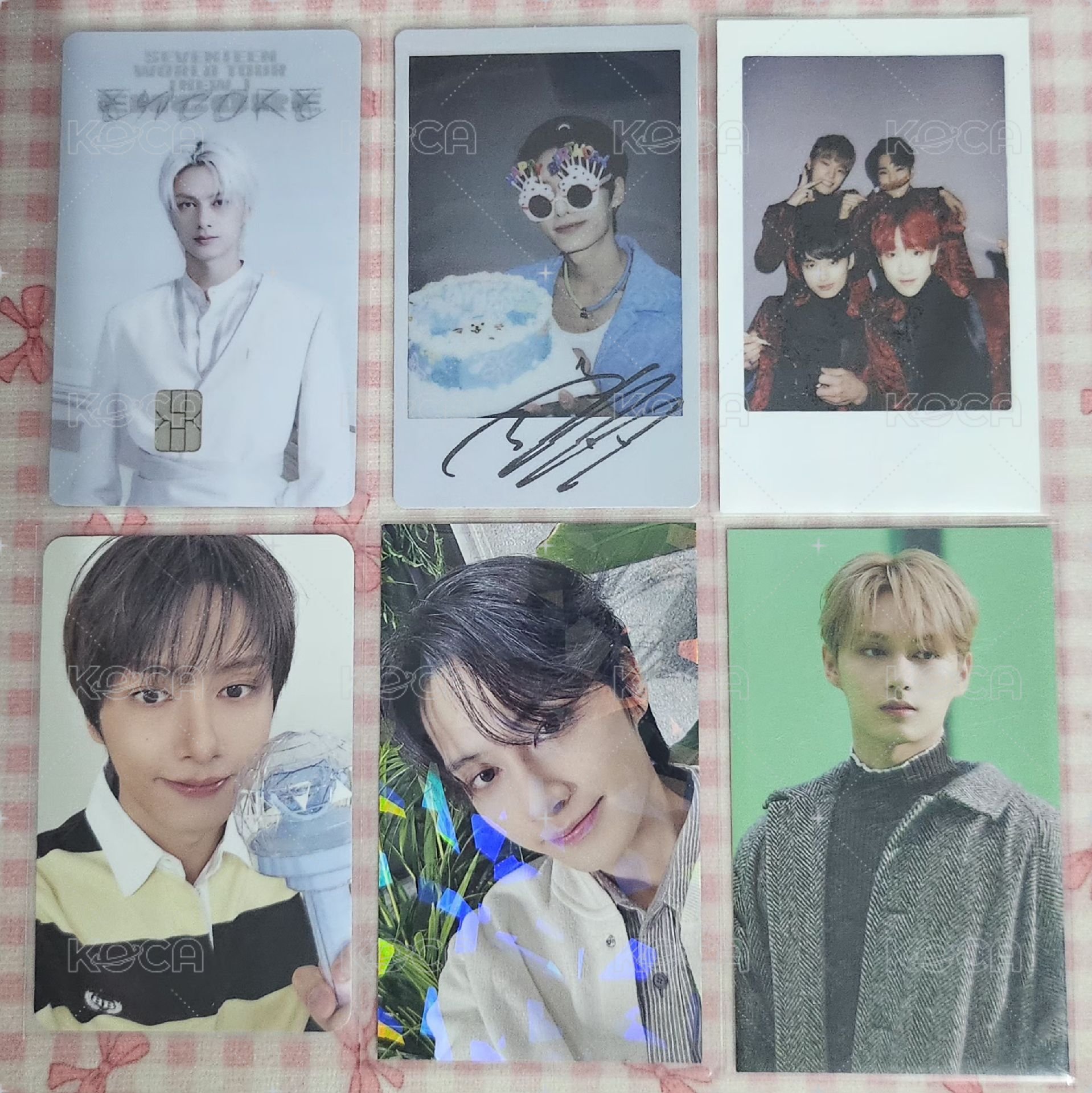 SEVENTEEN 文俊輝 小卡 