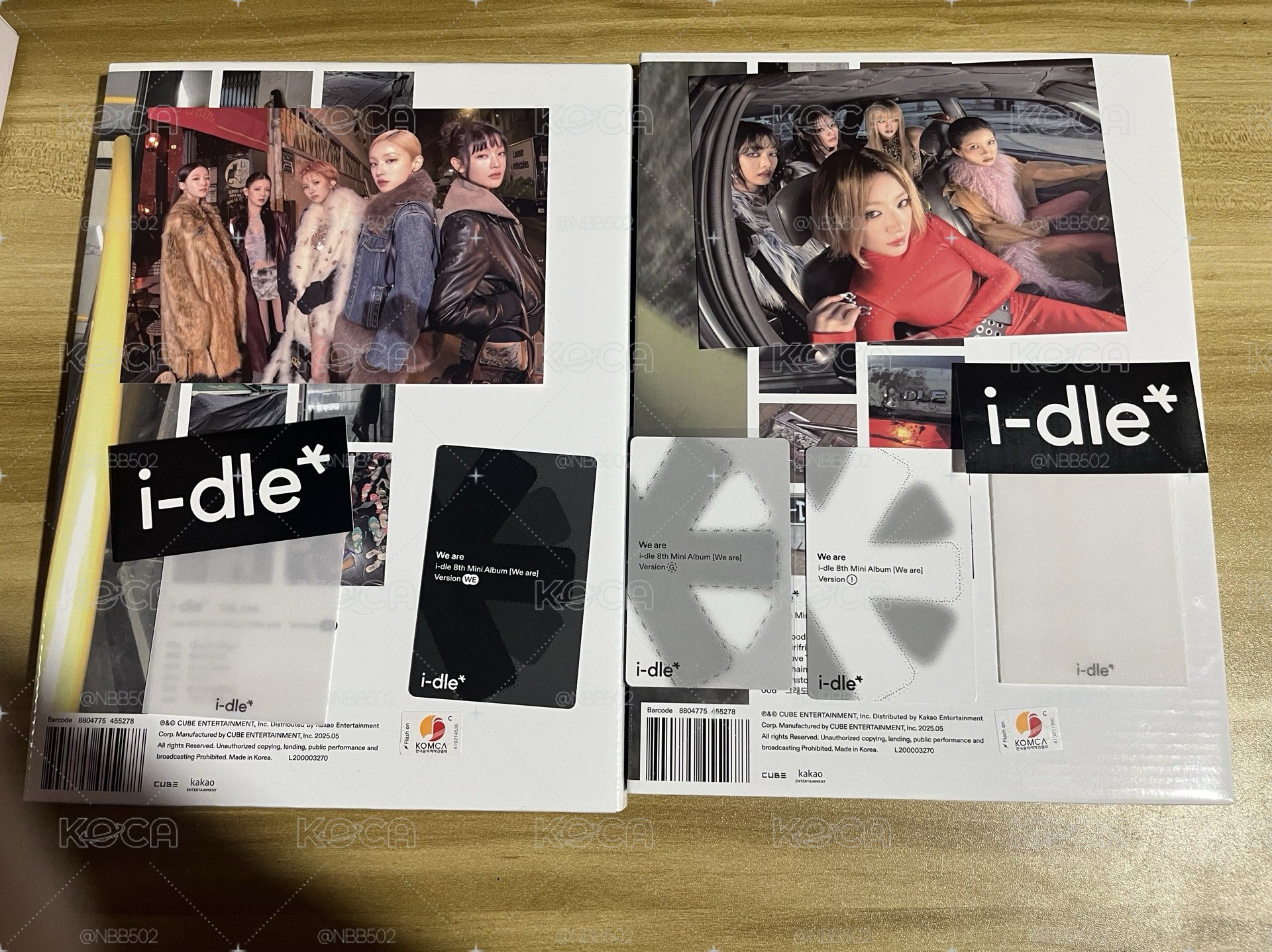 🏆 I-dle we are I/WE版已拆全專+妮專卡*3