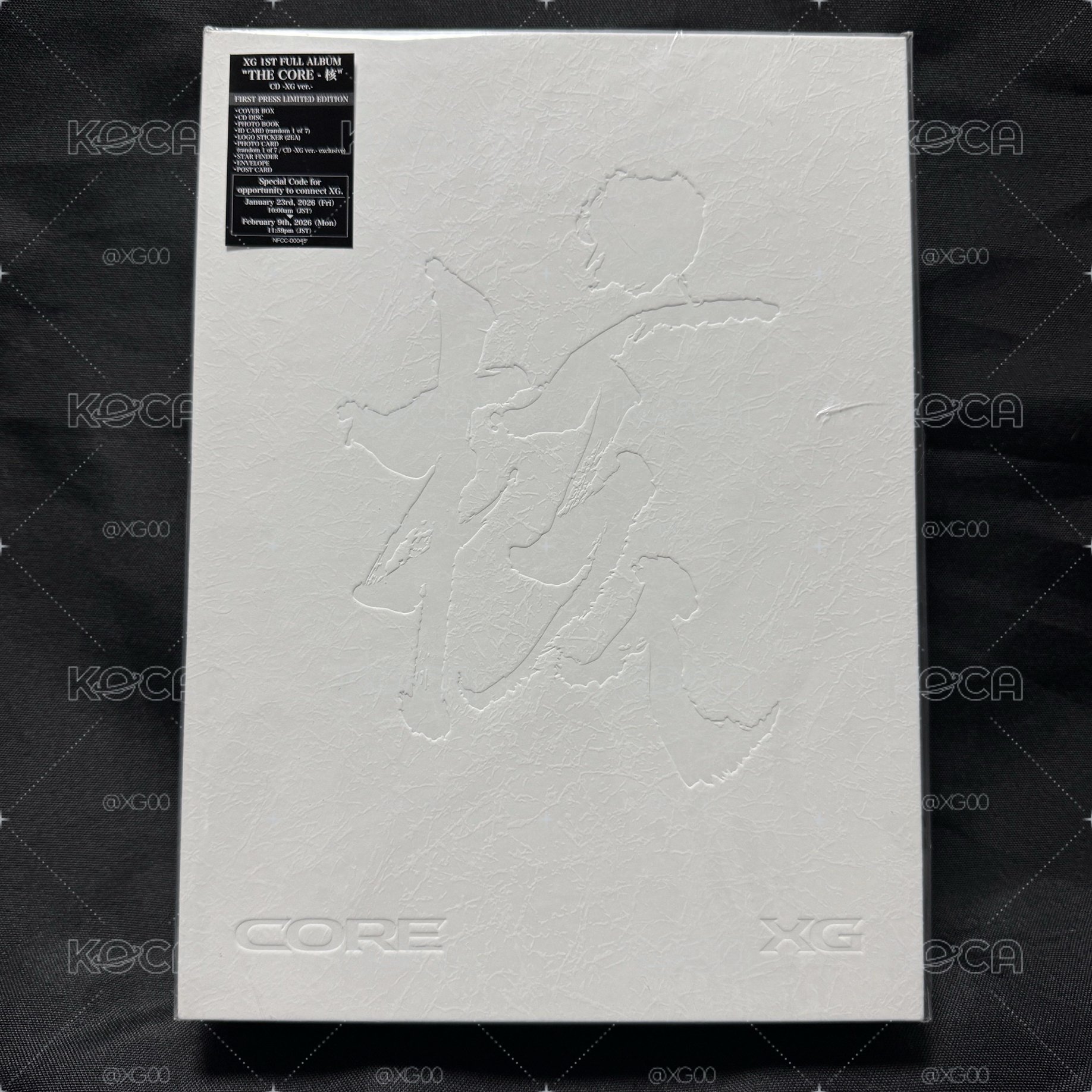 全新未拆封 XG版本專輯