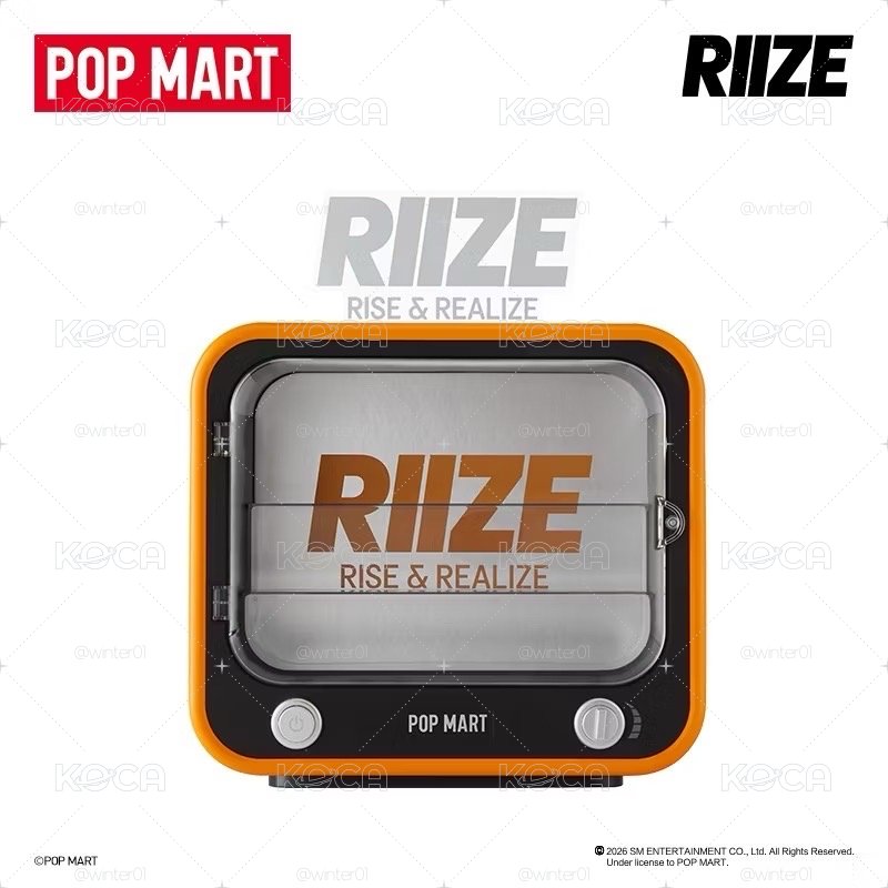 POP MART X RIIZE發光展示盒