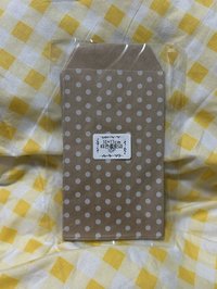 棕色波點紙袋*10