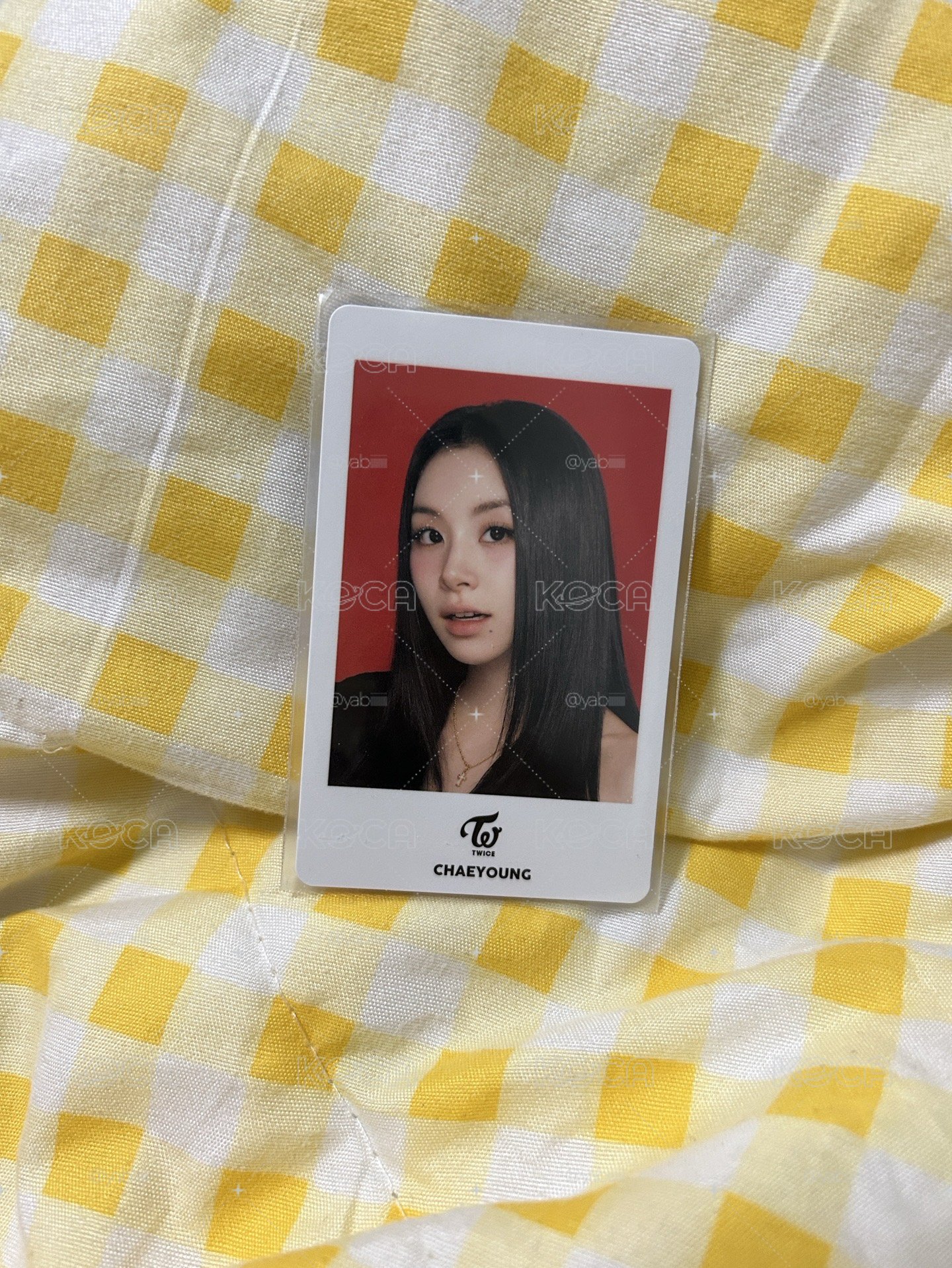 TWICE 彩瑛 六巡周邊卡