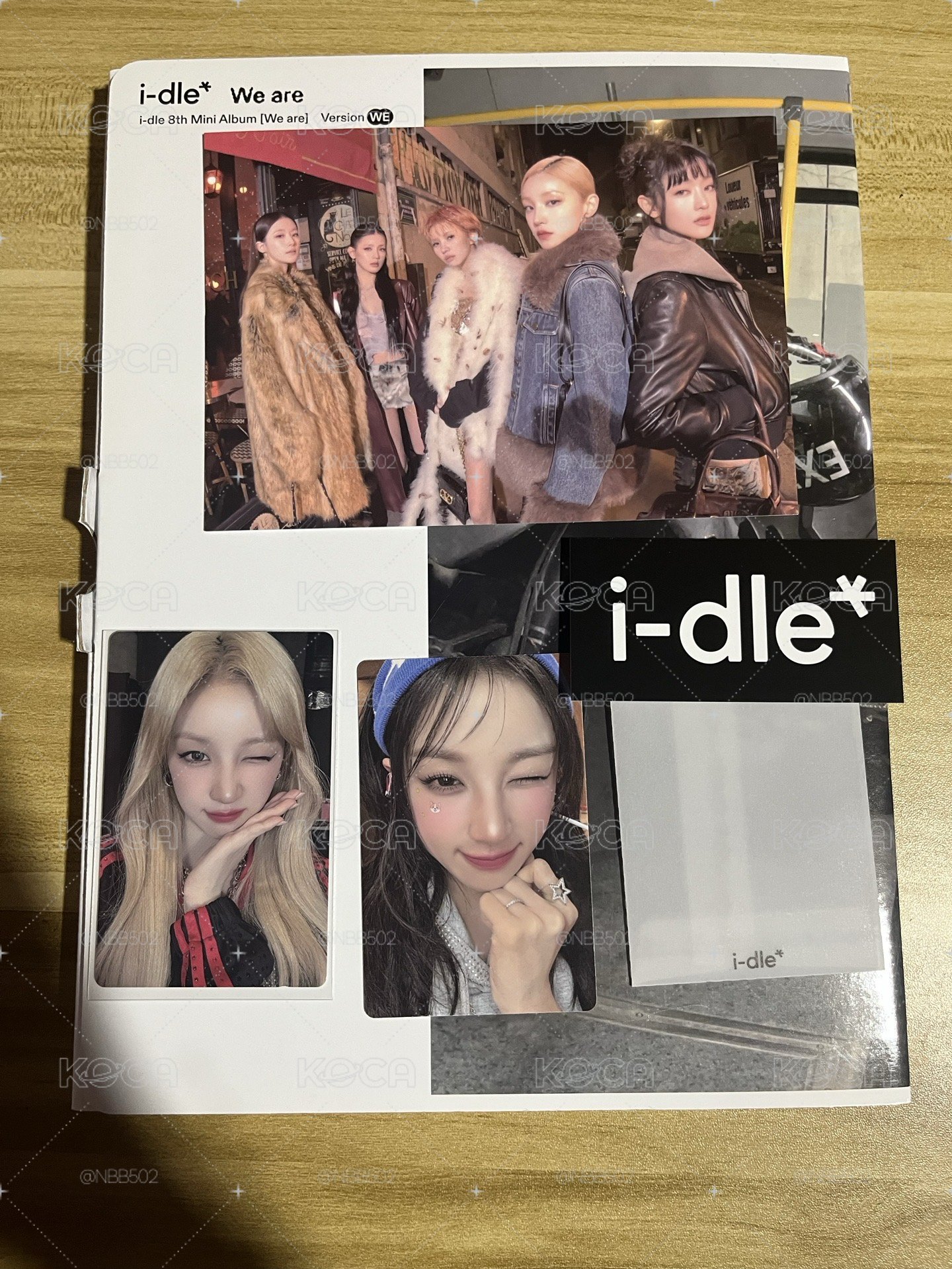 🏆 I-dle we are we全專+琦專卡 WE/G