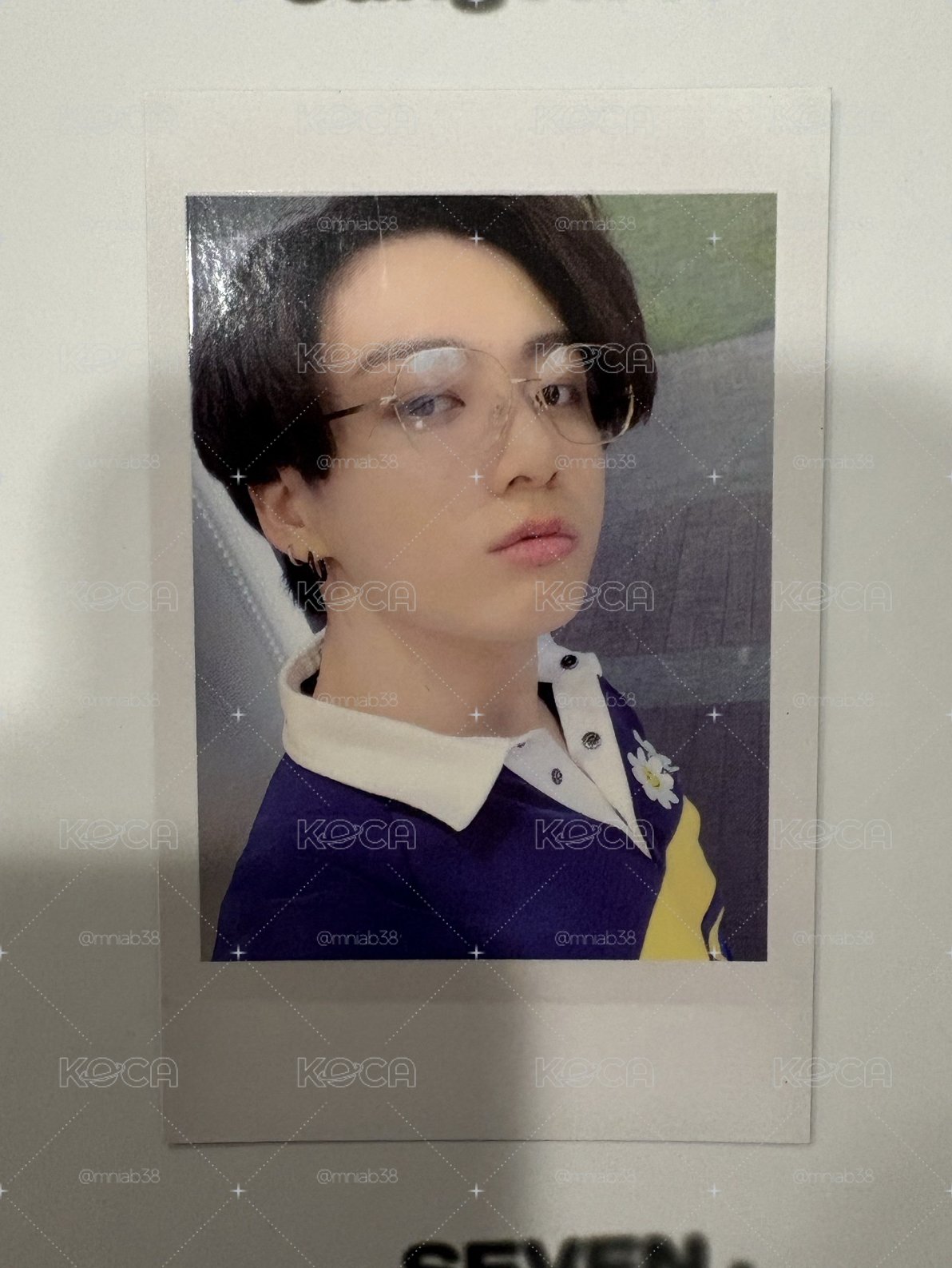 柾國 21年曆卡 拍立得