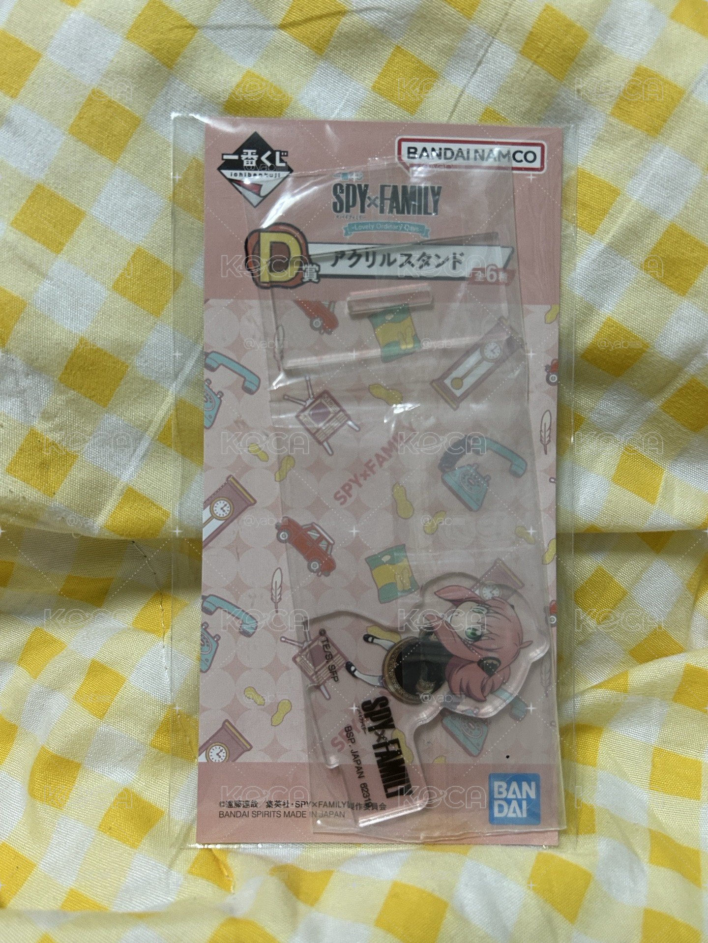 間諜家家酒 安妮亞 一番賞立牌