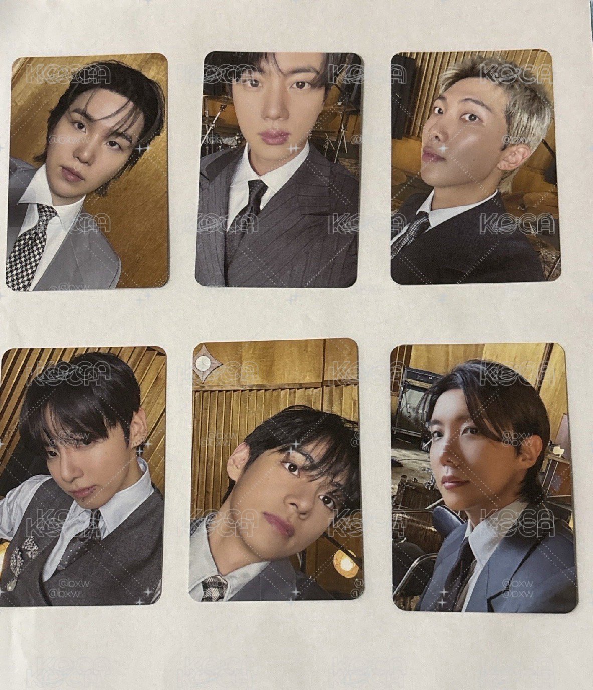 BTS 小卡