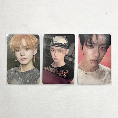TXT 崔然俊 yzy中文卡背