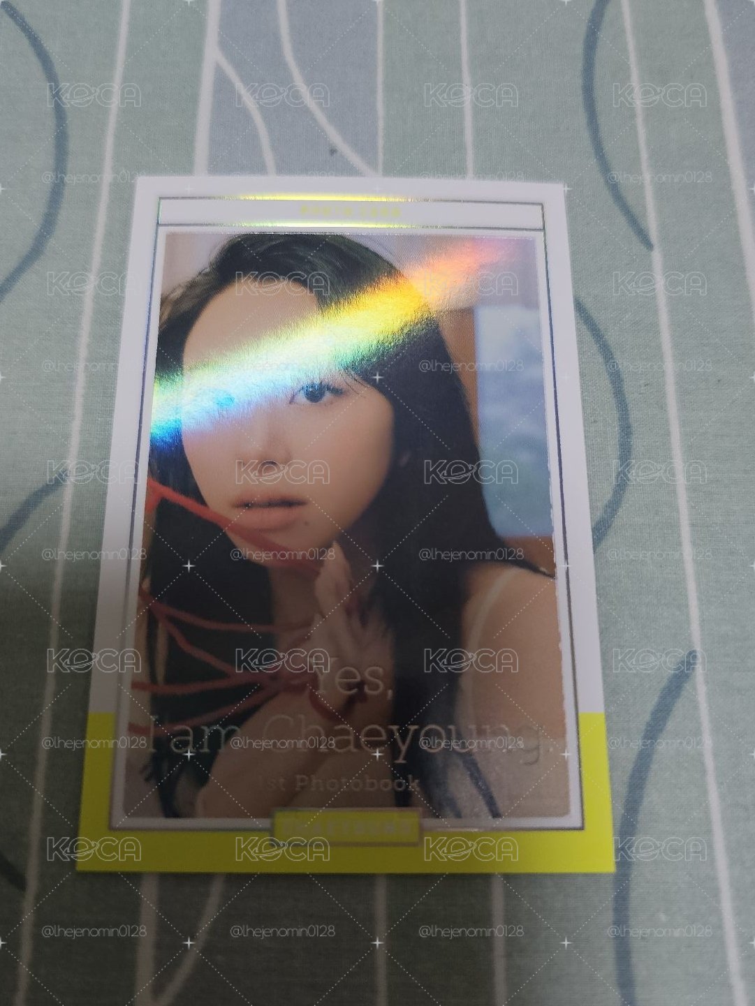Yes I am 周邊卡 Neon Lime ver.