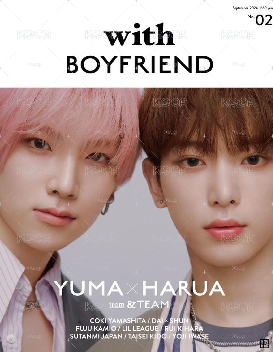 Yuma,Harua 雜誌