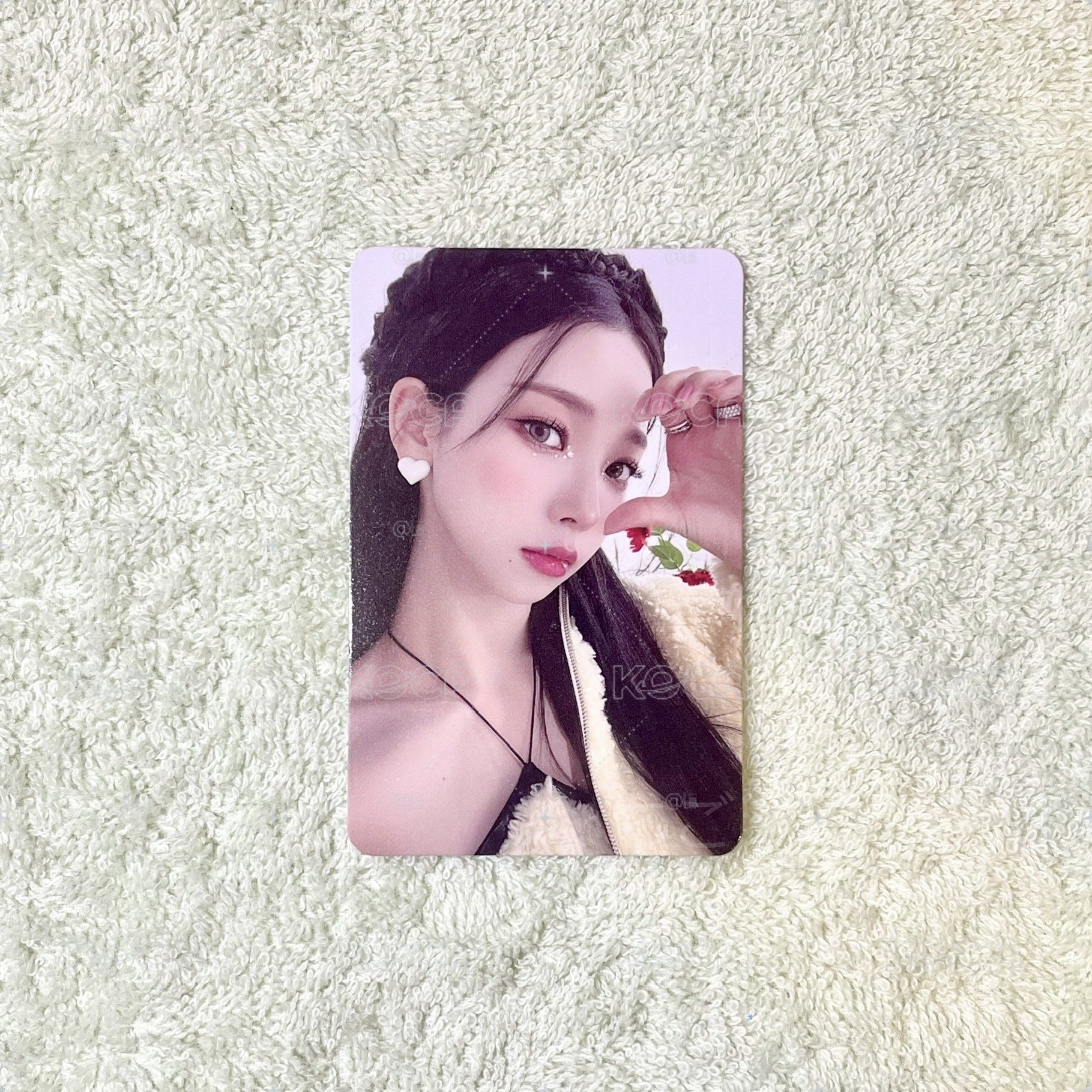 Karina💙SMCU PALACE 冬專拖鞋周邊卡