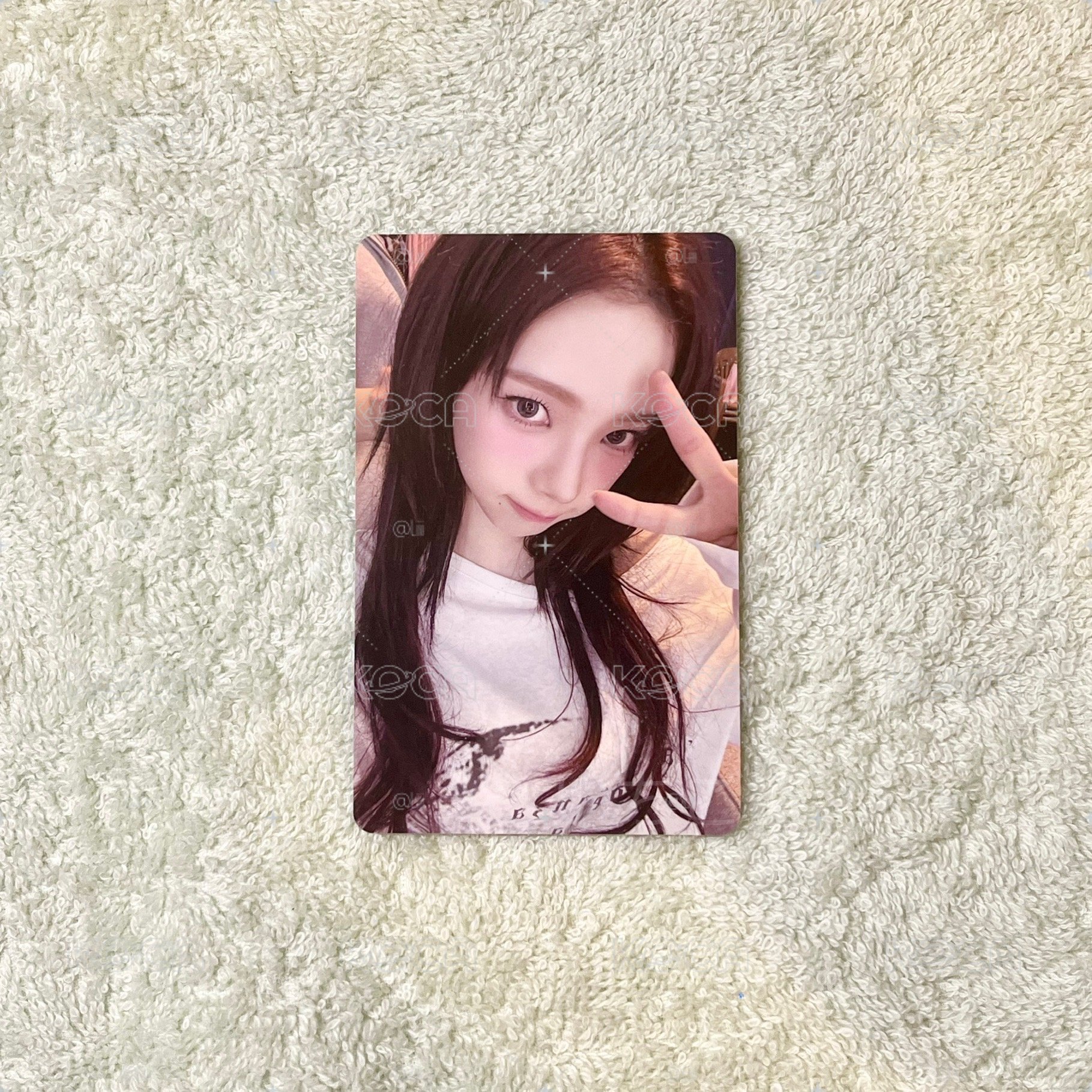 Karina💙WHIPLASH KMS預售V2特典 中文卡背