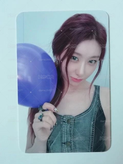 ITZY crazy in love Qoo10 簽售卡