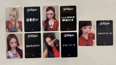 (現貨)MEOVV BITE NOW 微樂客 台北合影 中文卡背 簽售卡