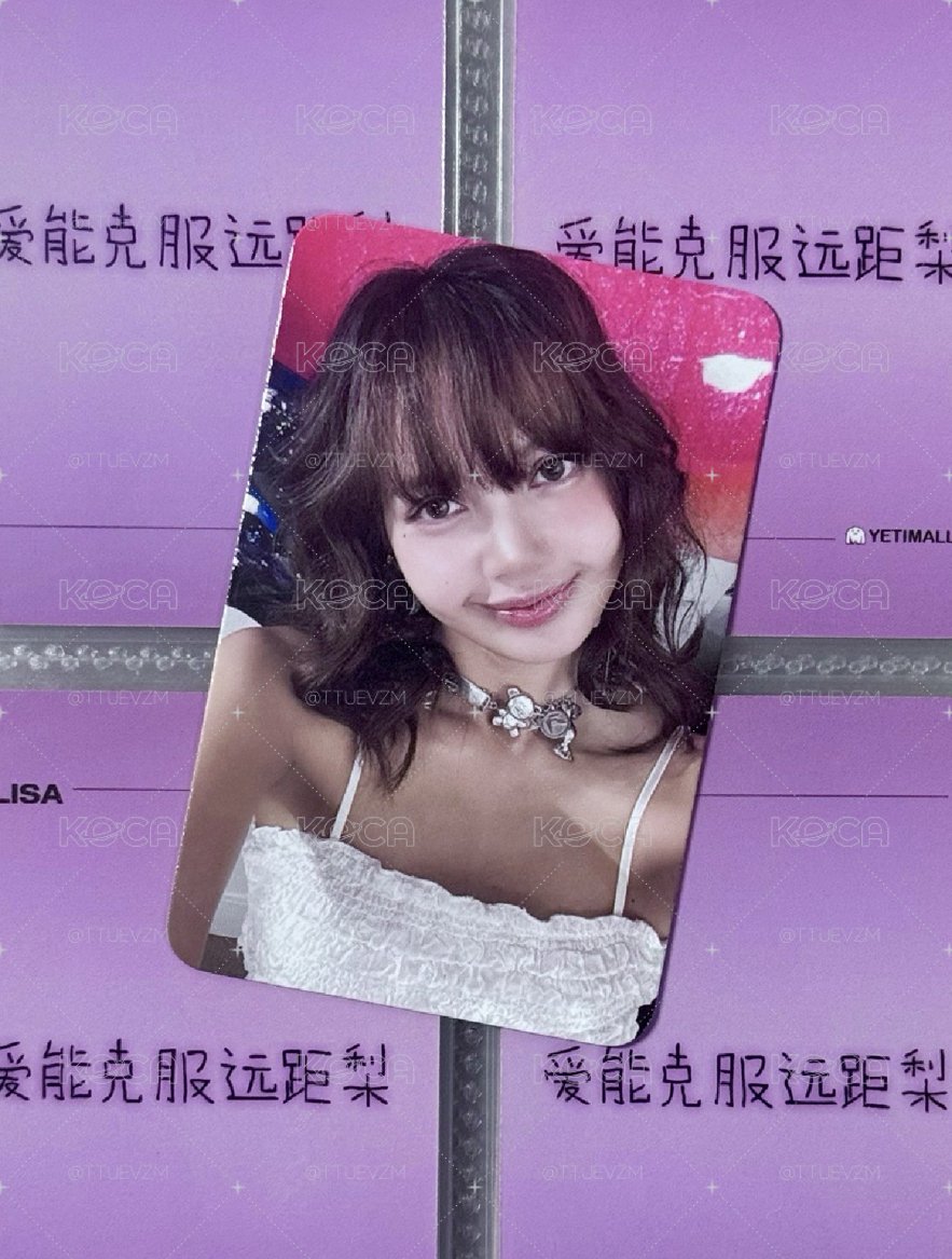 LISA YETI幸運卡 中文卡背