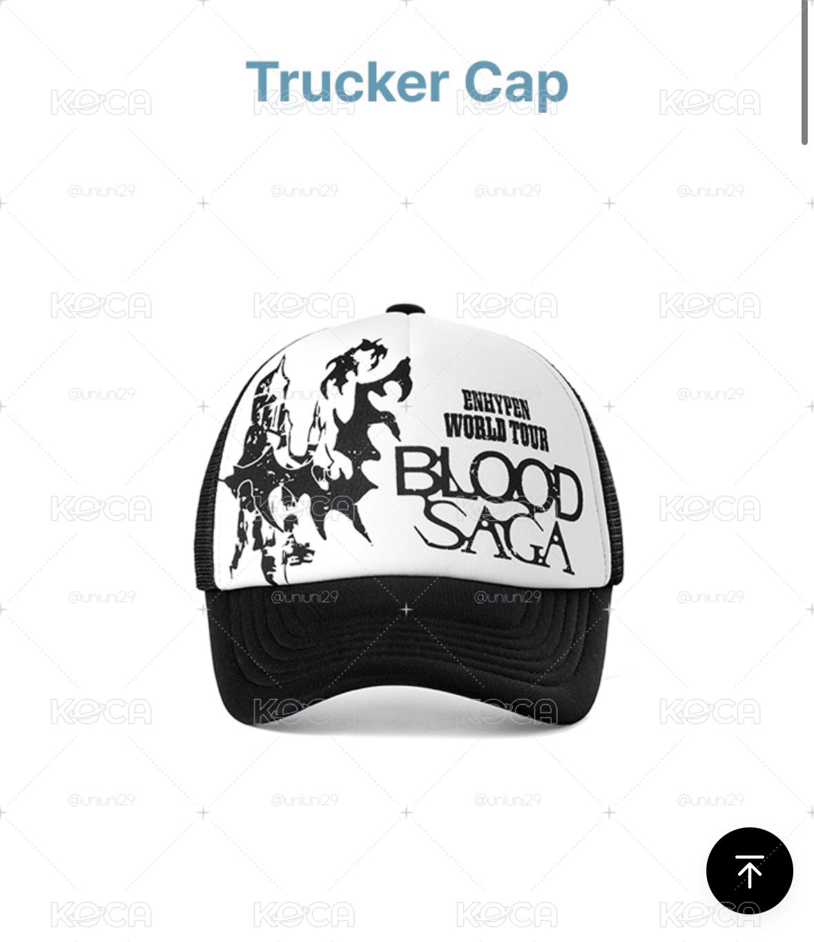 BLOOD SAGA場週帽子