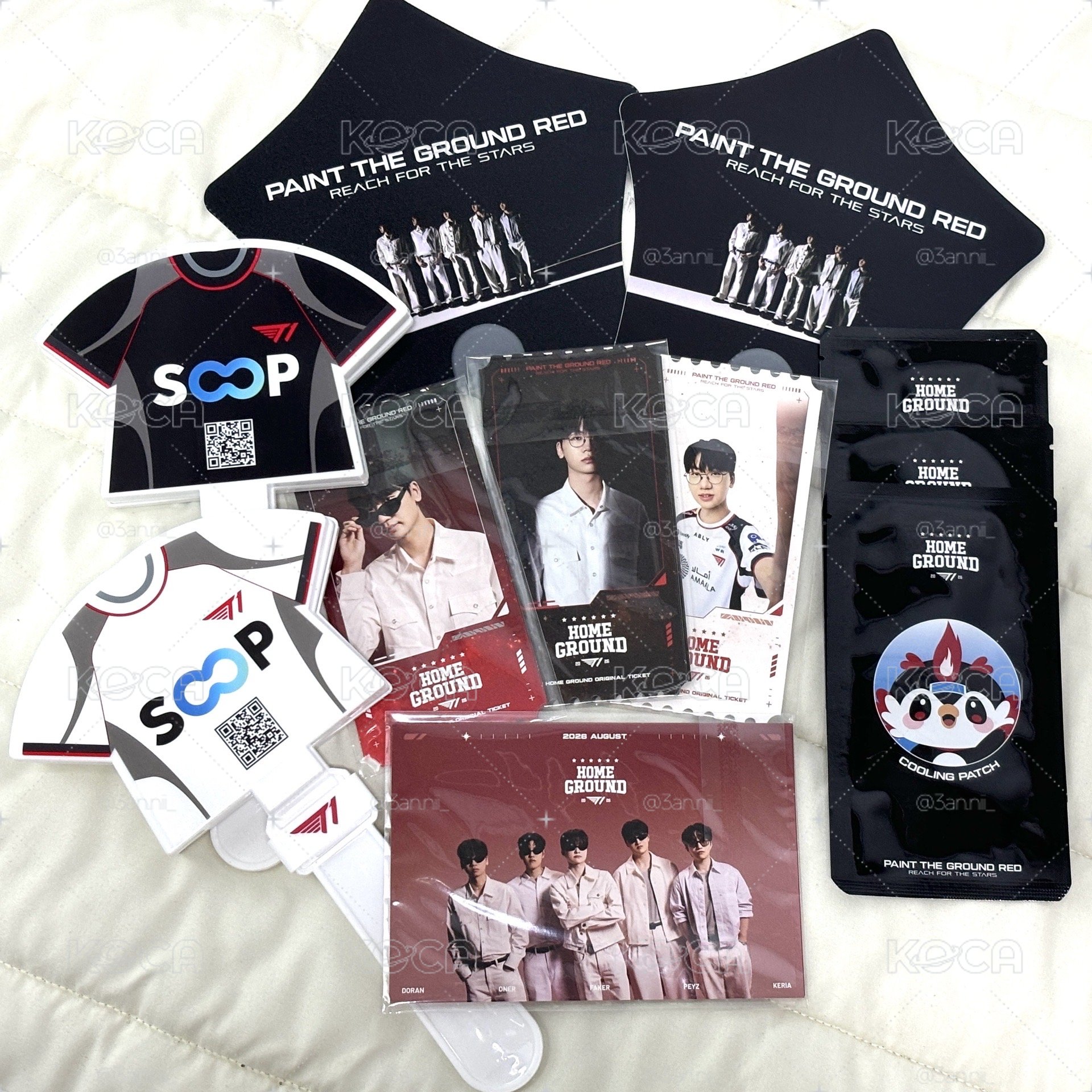 2026 T1 Home Ground 主場日3日入場票卡+D2明信片+入場禮