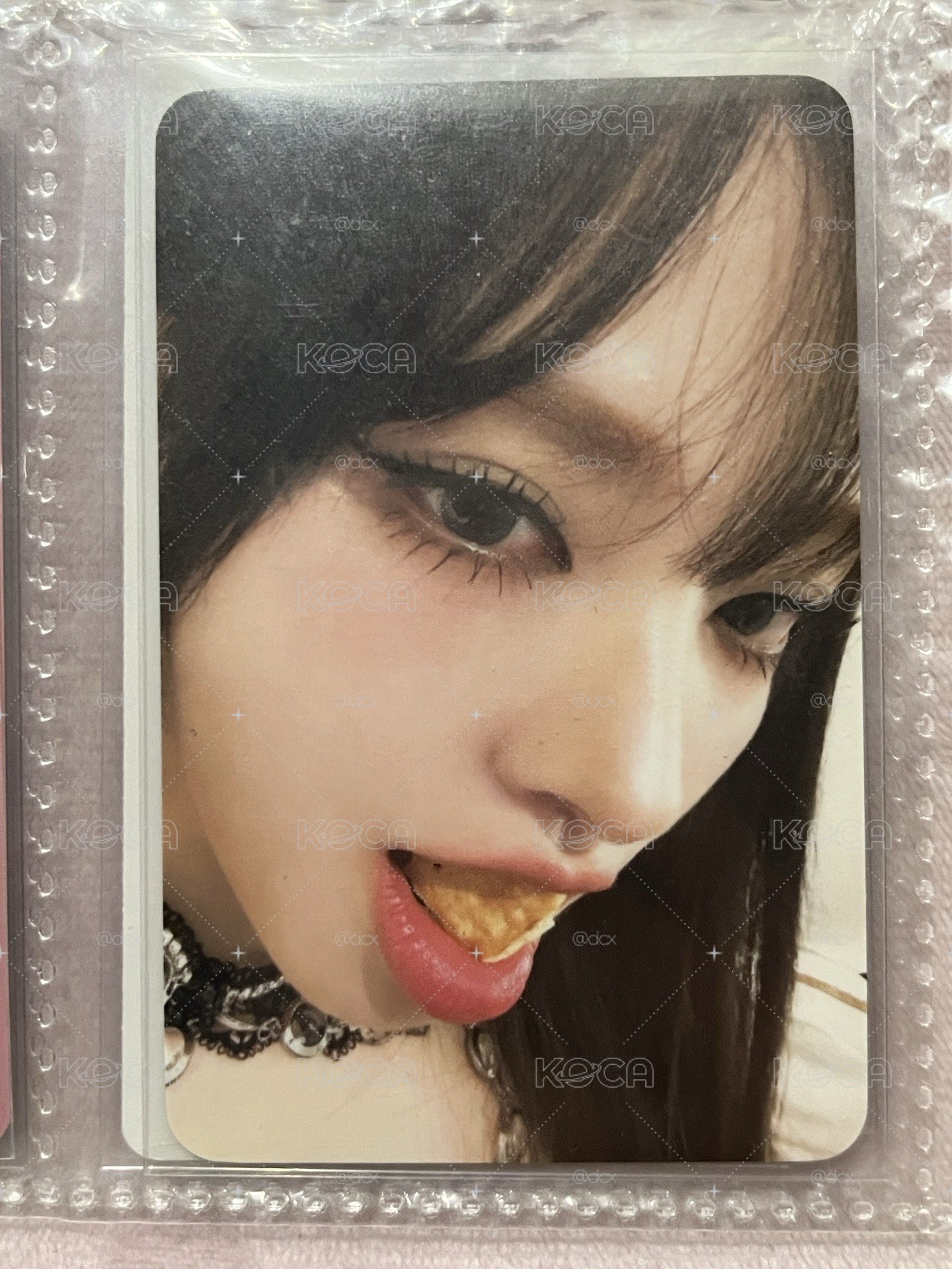 IVE 金志垣 Liz IVE SECRET wm 4.0 咬餅乾栗