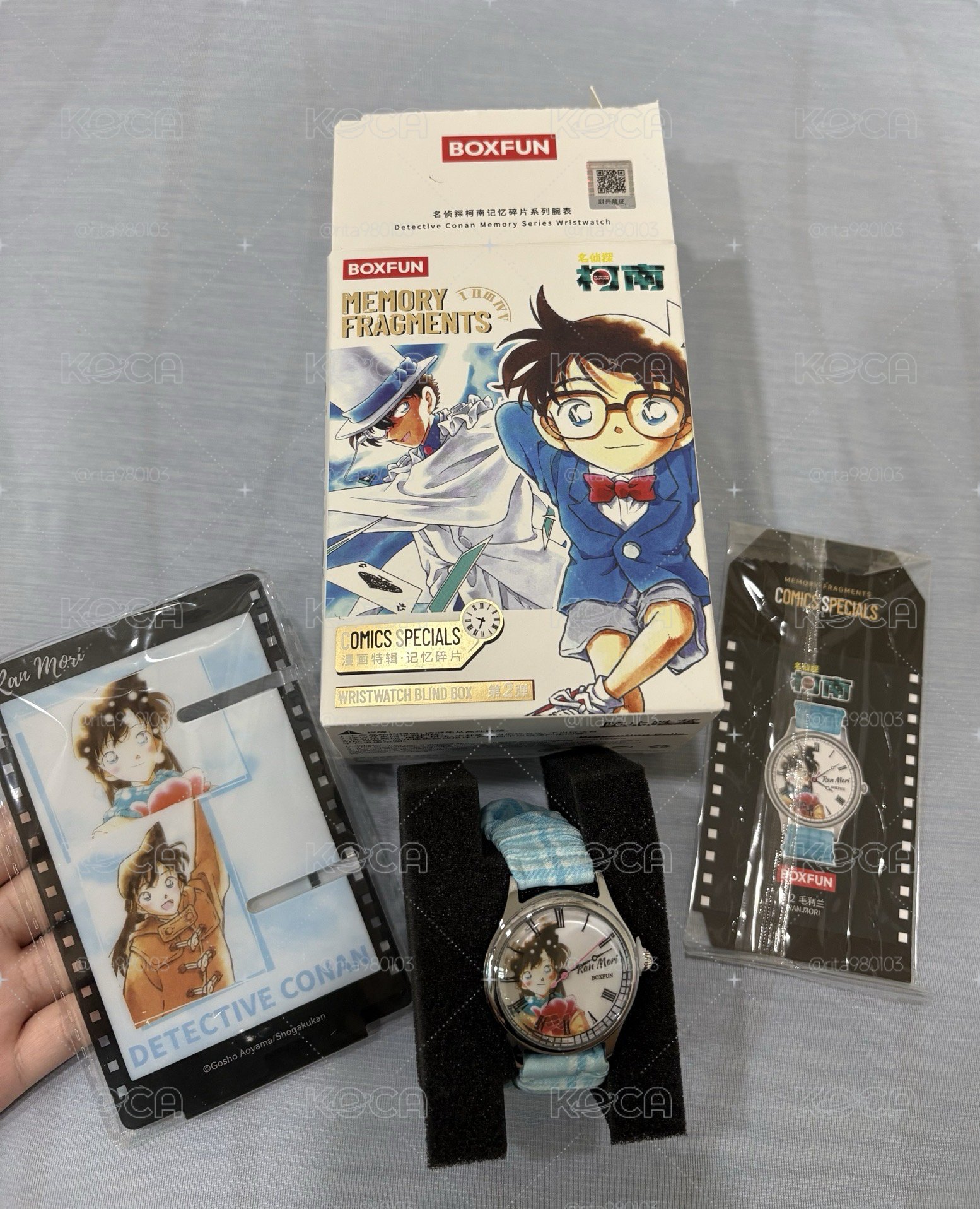 小蘭手錶全新