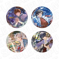 日本四週年 THEキャラ聯動 大徽章(直徑150mm)
