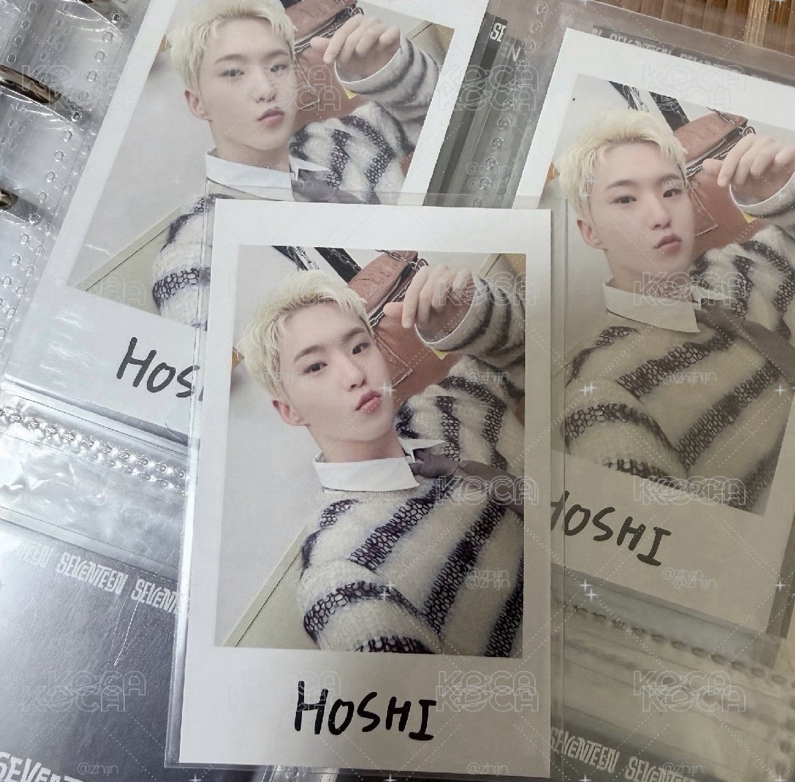 SEVENTEEN 2024 日本 FM HOLIDAY 拍立得小卡 HOSHI 