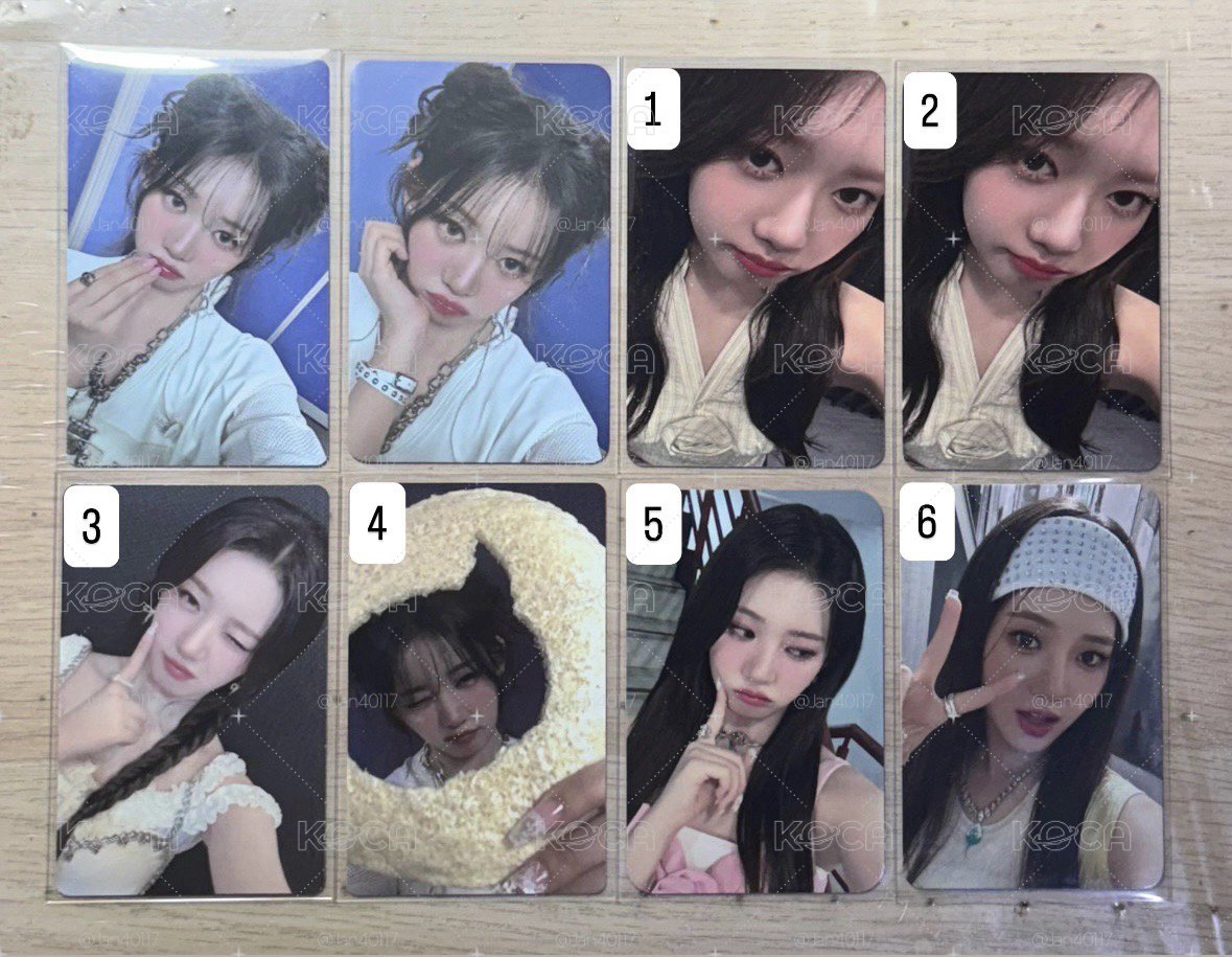 Babymonster 李茶仁小卡