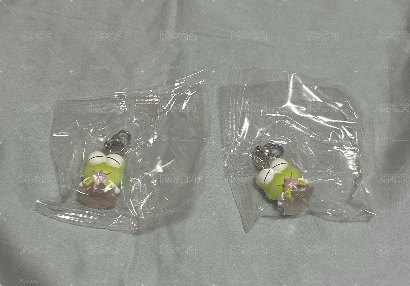三麗鷗扭蛋 大眼蛙