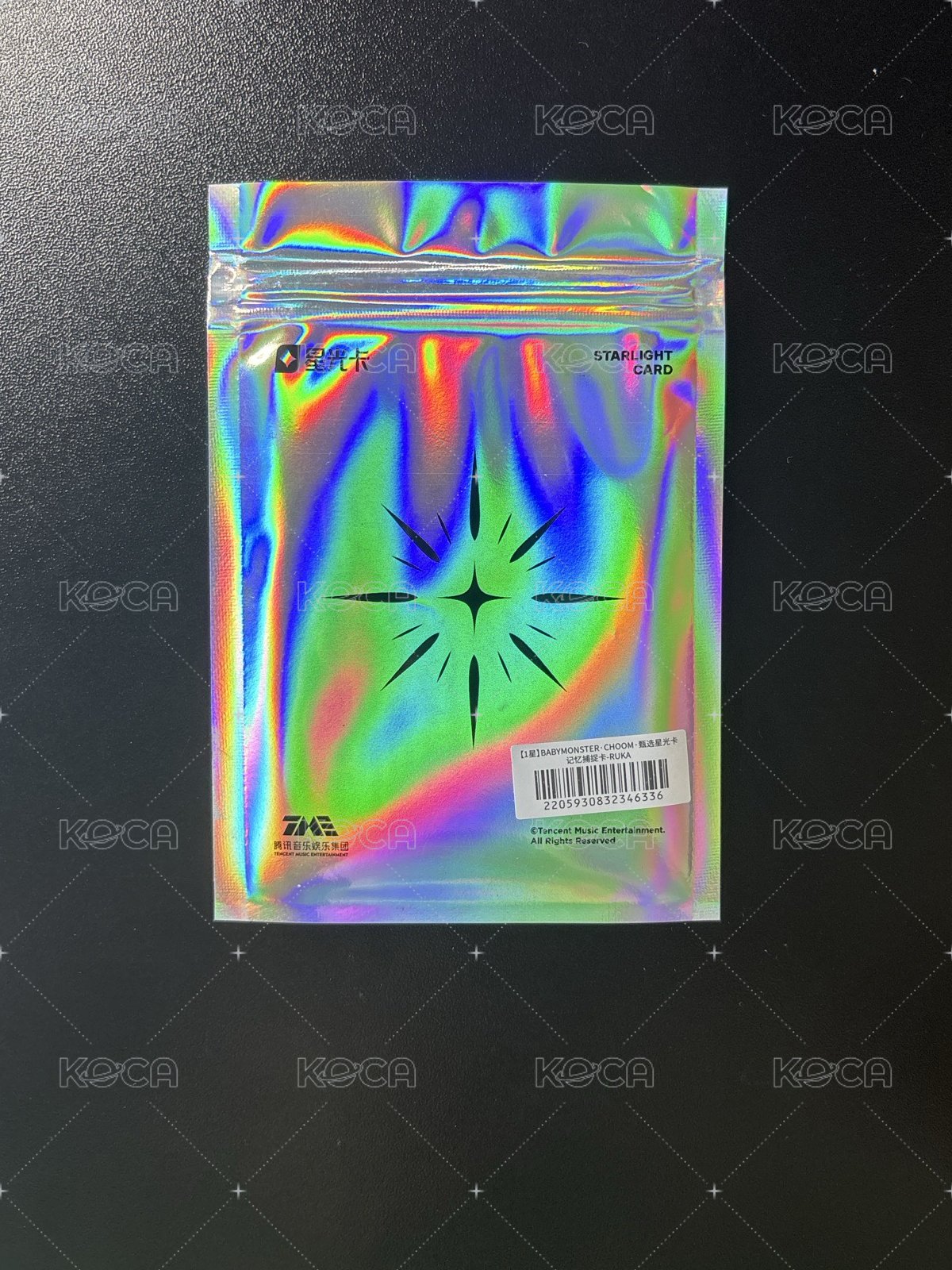 춤 (CHOOM) QQ音樂 一星 星光卡 記憶捕捉卡（原包裝出貨）