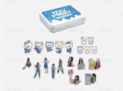 ITZY FM 貼紙 買就送特典卡