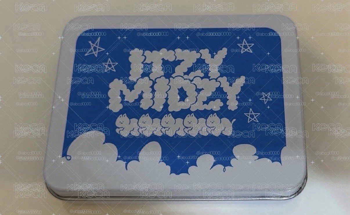 ITZY FM 貼紙 買就送特典卡