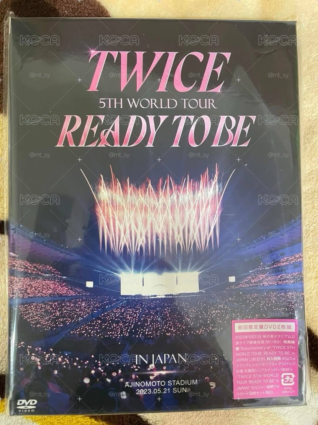 TWICE 五巡味之素場演唱會初回限定版 DVD