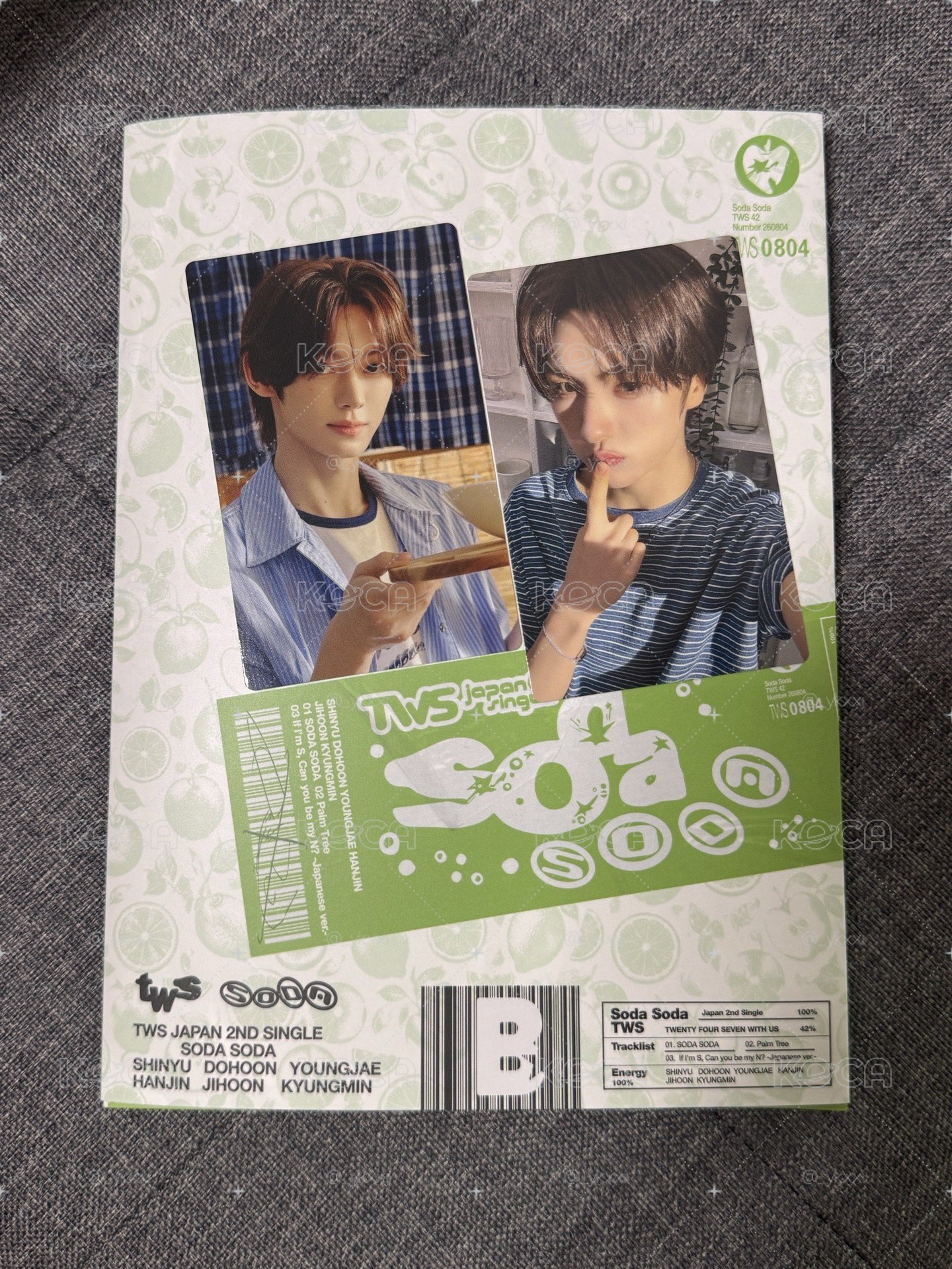 SODA SODA初回限定B全專