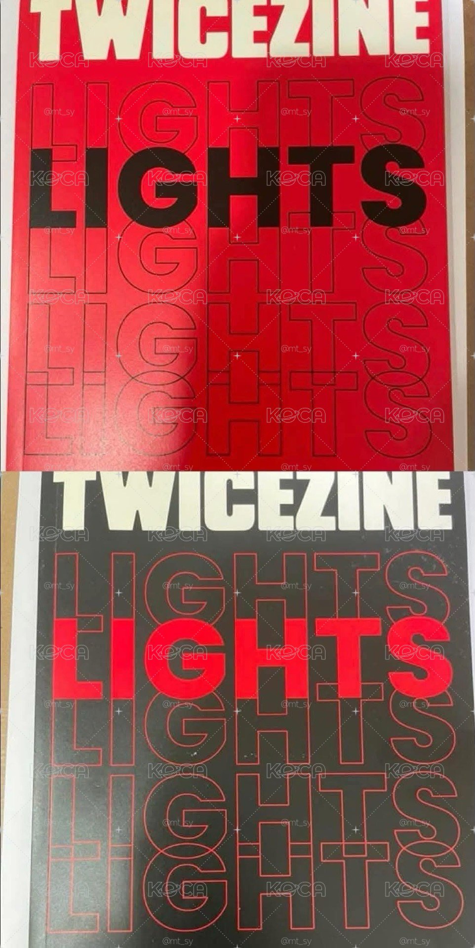 TWICE ZINE (LIGHTS)