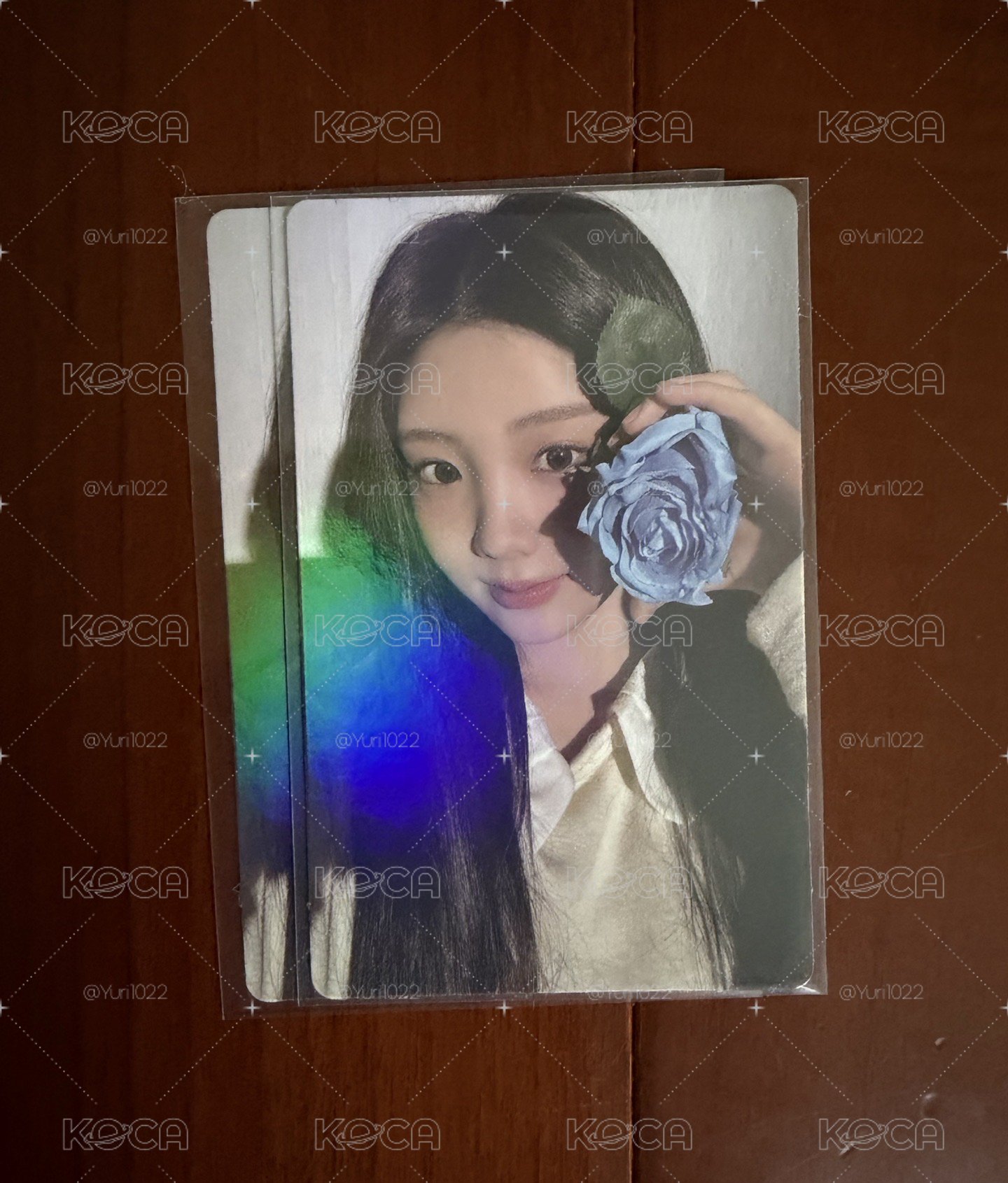 沅禧 SUPER REAL ME wvs 預售B 特典卡 藍玫瑰禧