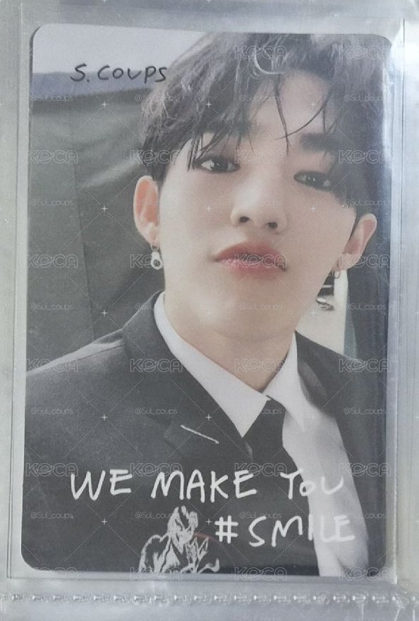 WE MAKE YOU 專輯卡 CARAT ver. S.coups