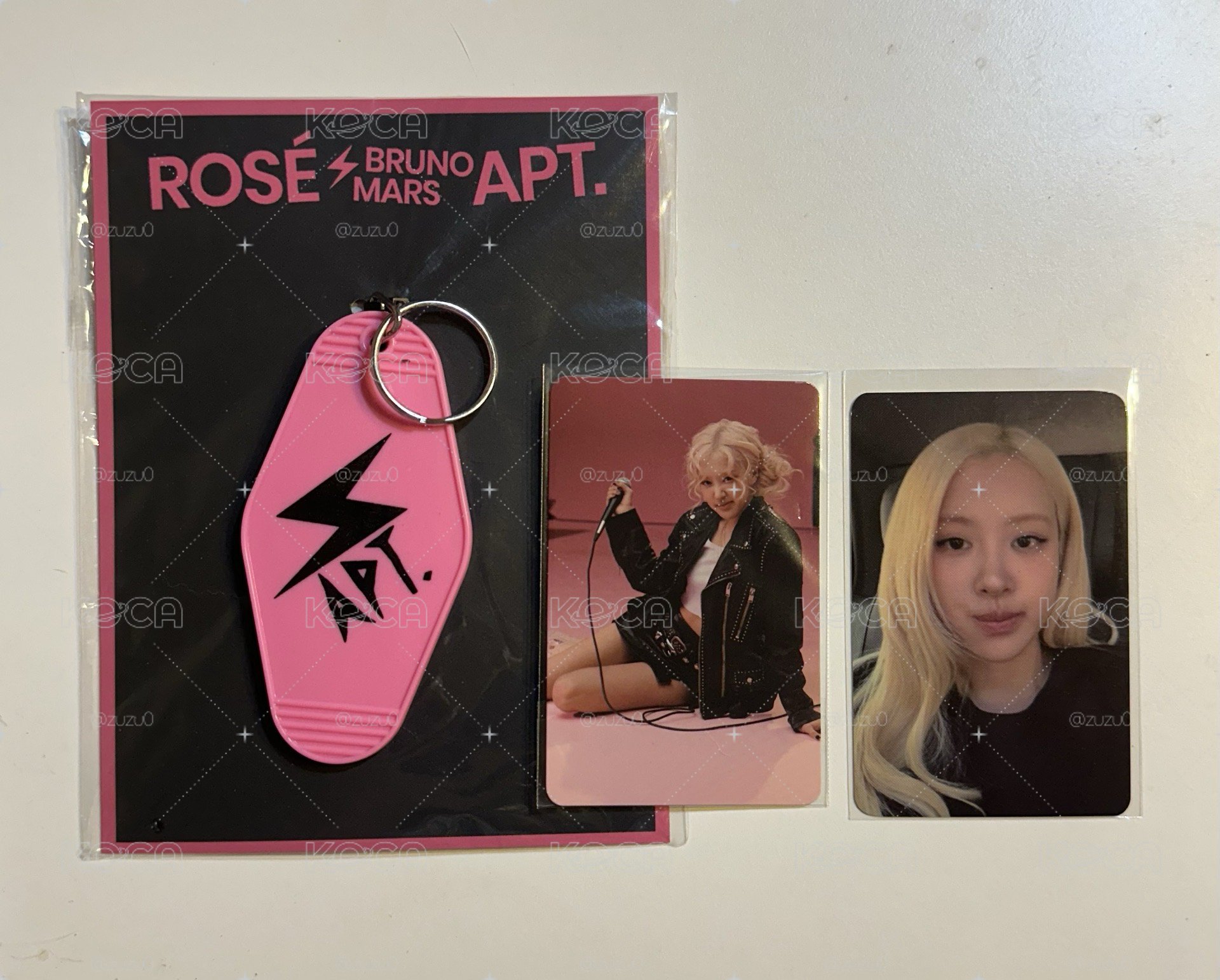 Rosé 台北滿額卡 + apt吊飾 含卡