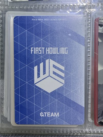 WE 專輯卡 初回限定A/單封