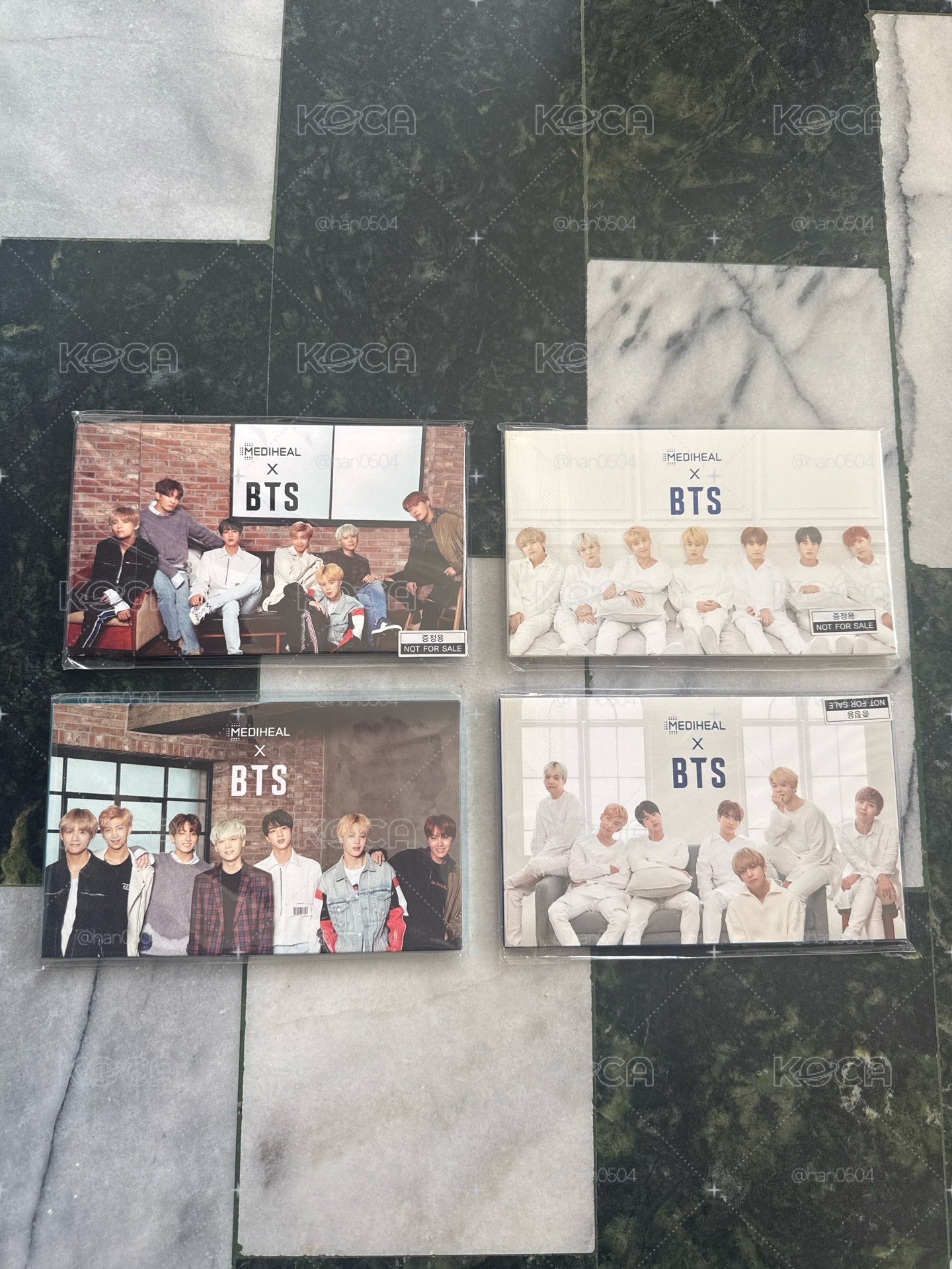 bts medihe 明信片