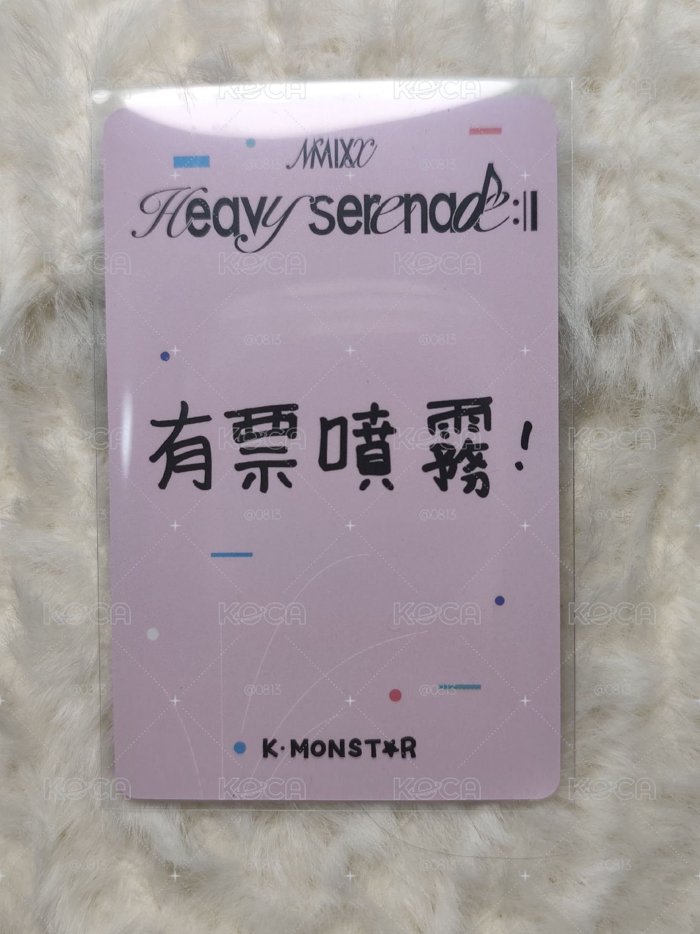 KYUJIN KM有票噴霧 中文卡背