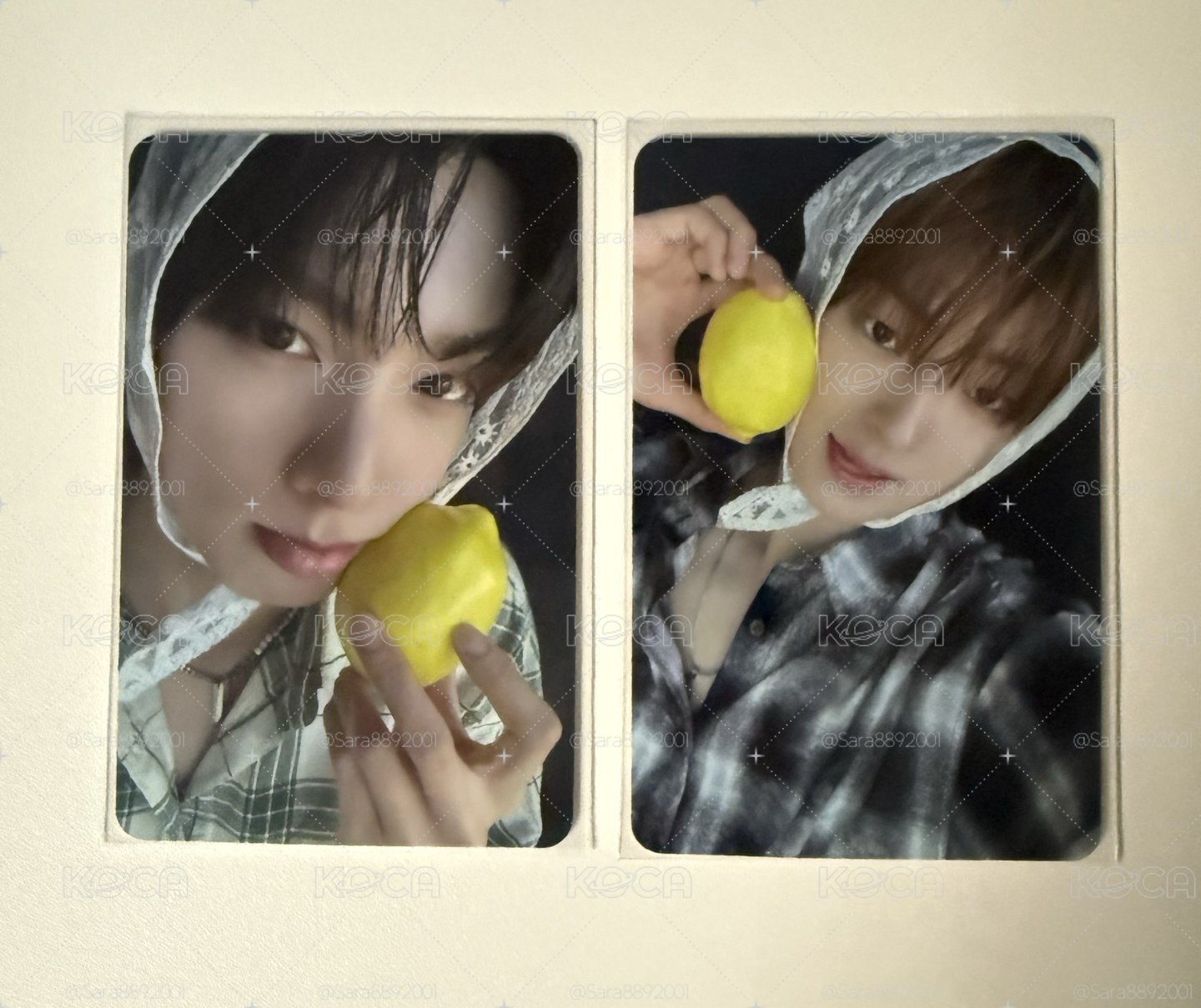 YOUTH ERROR am 레몬 뽀이 ver 特典卡 