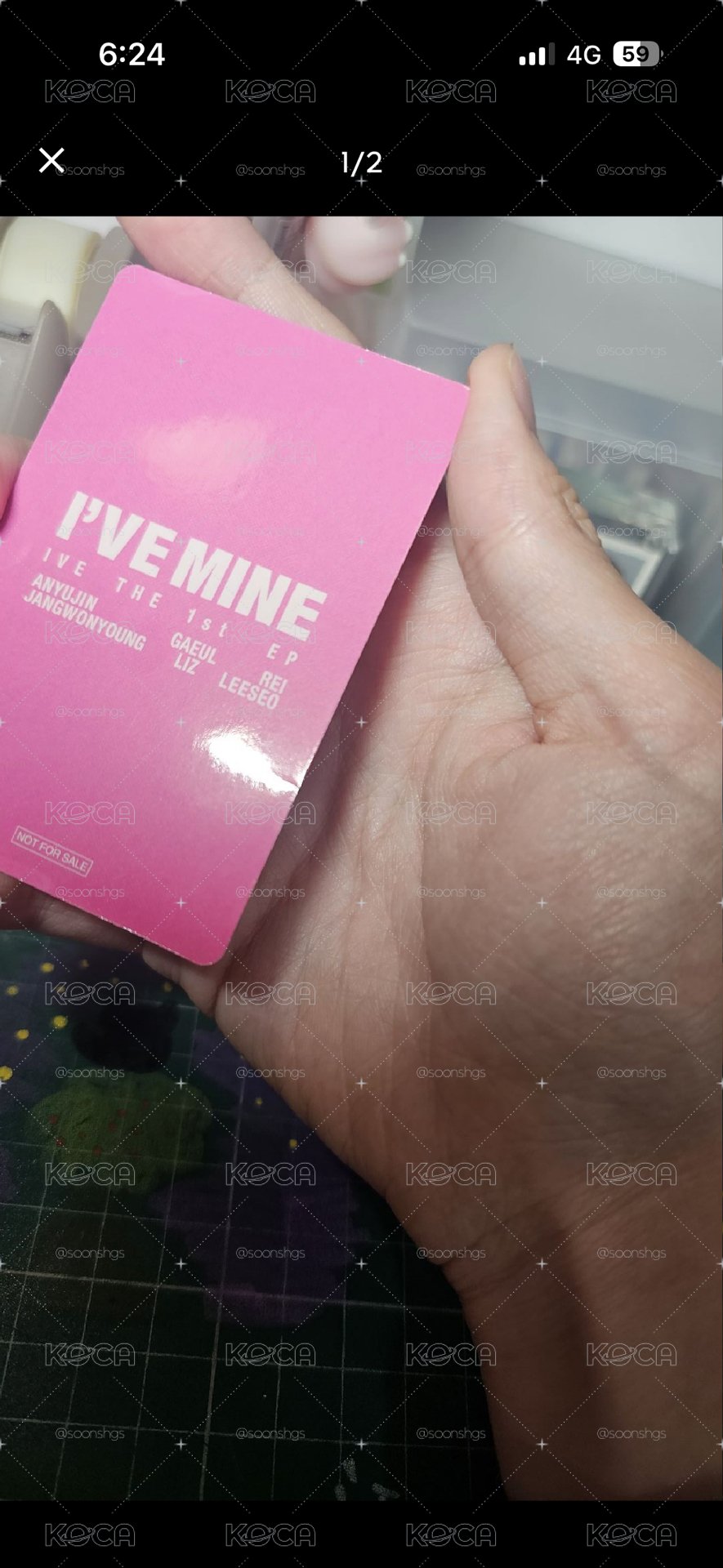 I’VE MINE 福岡 入場卡員（有損